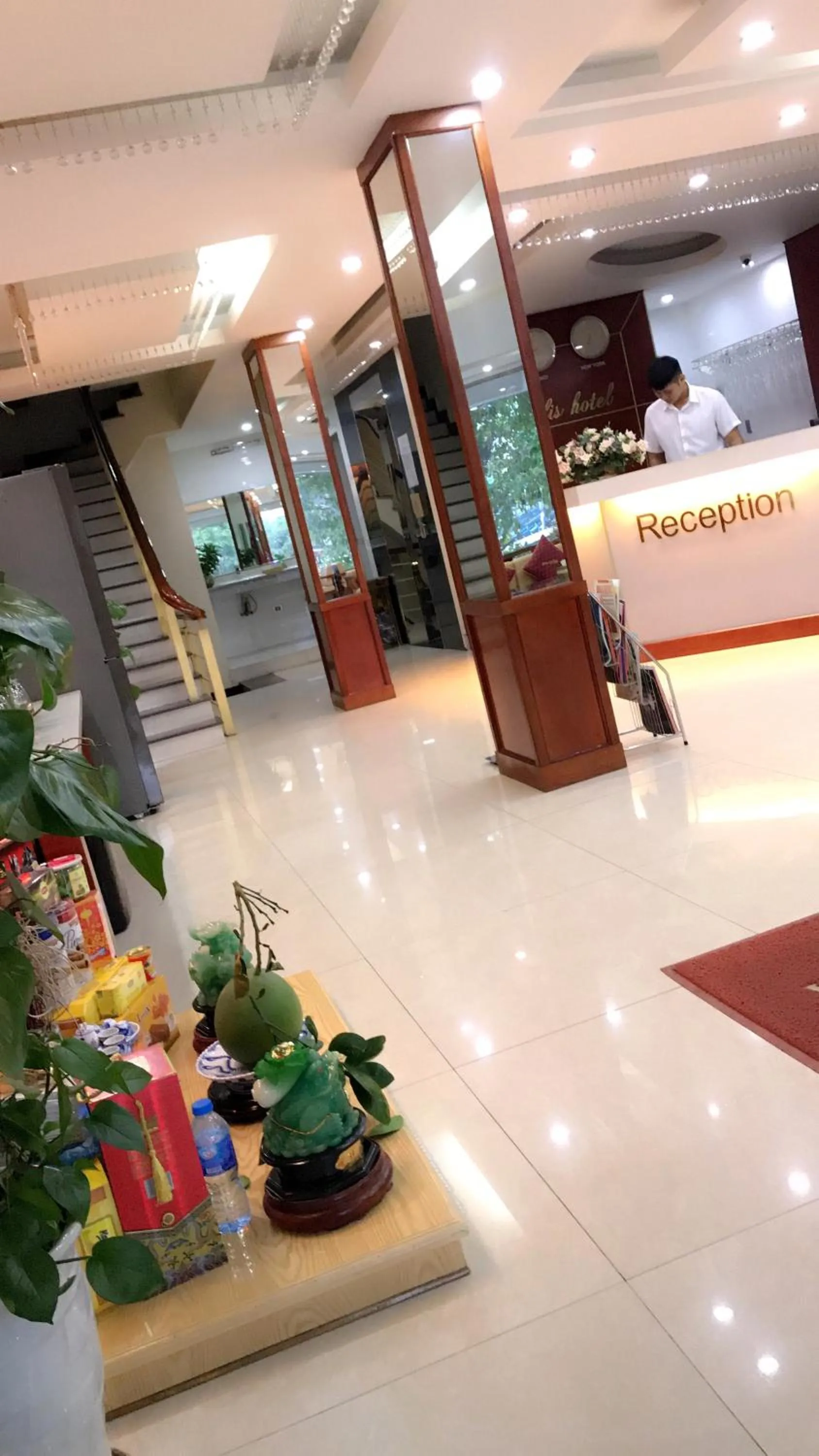 Lobby or reception in Paradis Hotel