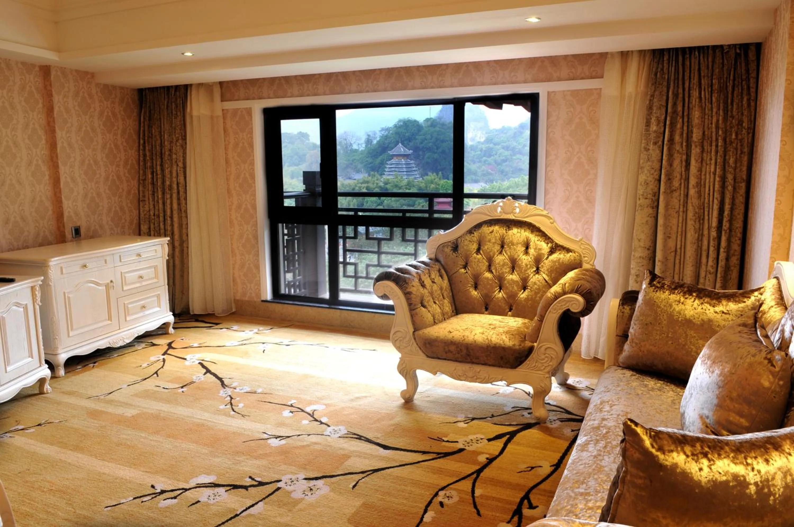 Decorative detail in Grand Bravo Guilin