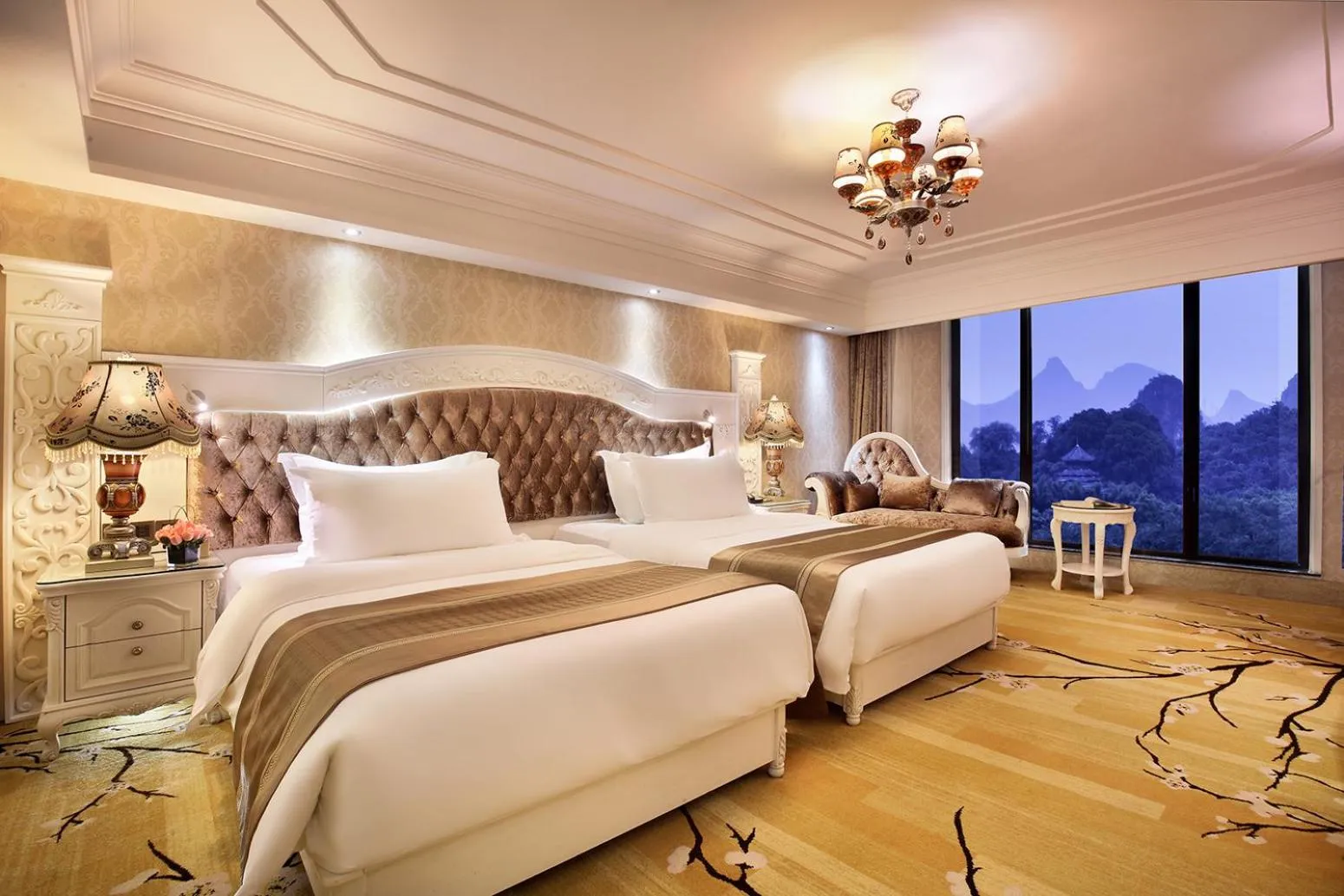 Bedroom, Bed in Grand Bravo Guilin