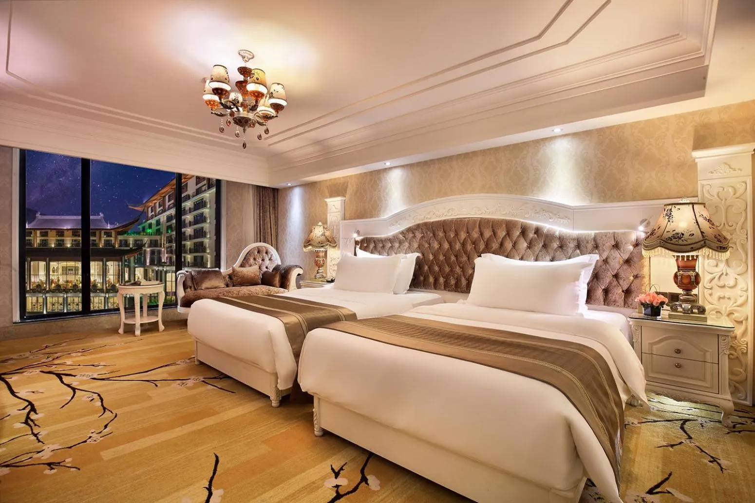 Bedroom, Bed in Grand Bravo Guilin