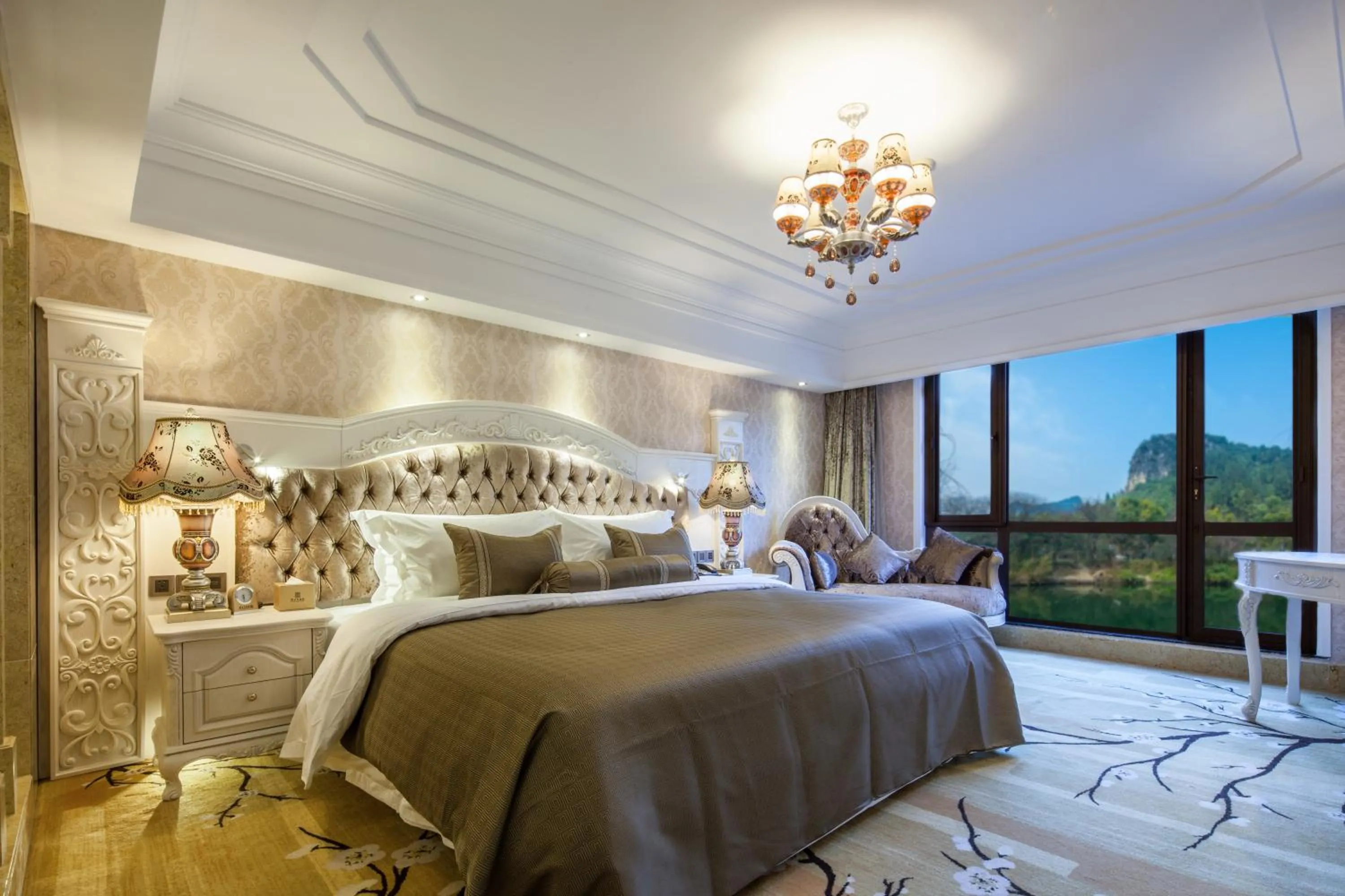 Bedroom, Bed in Grand Bravo Guilin