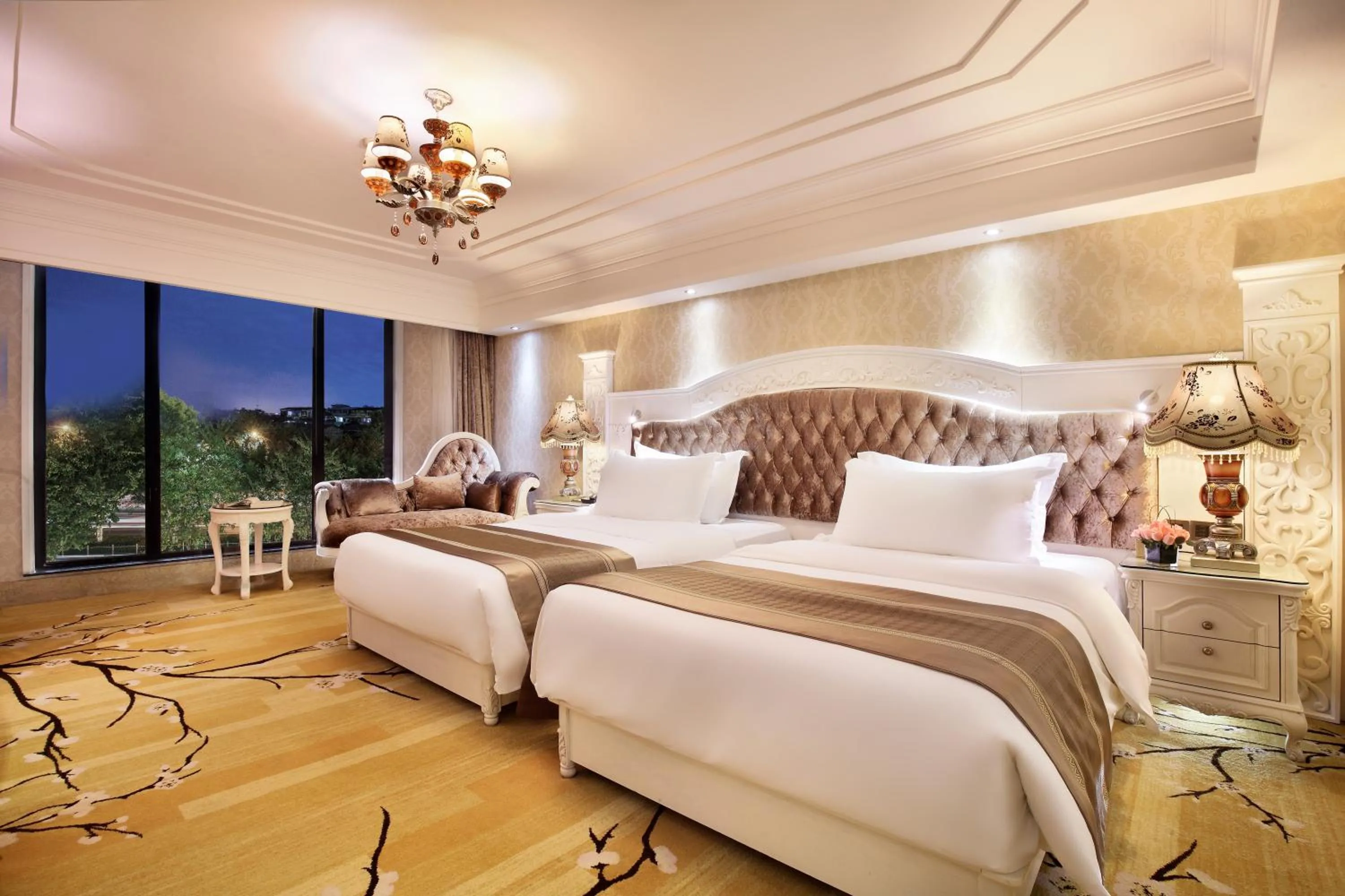 Bedroom, Bed in Grand Bravo Guilin