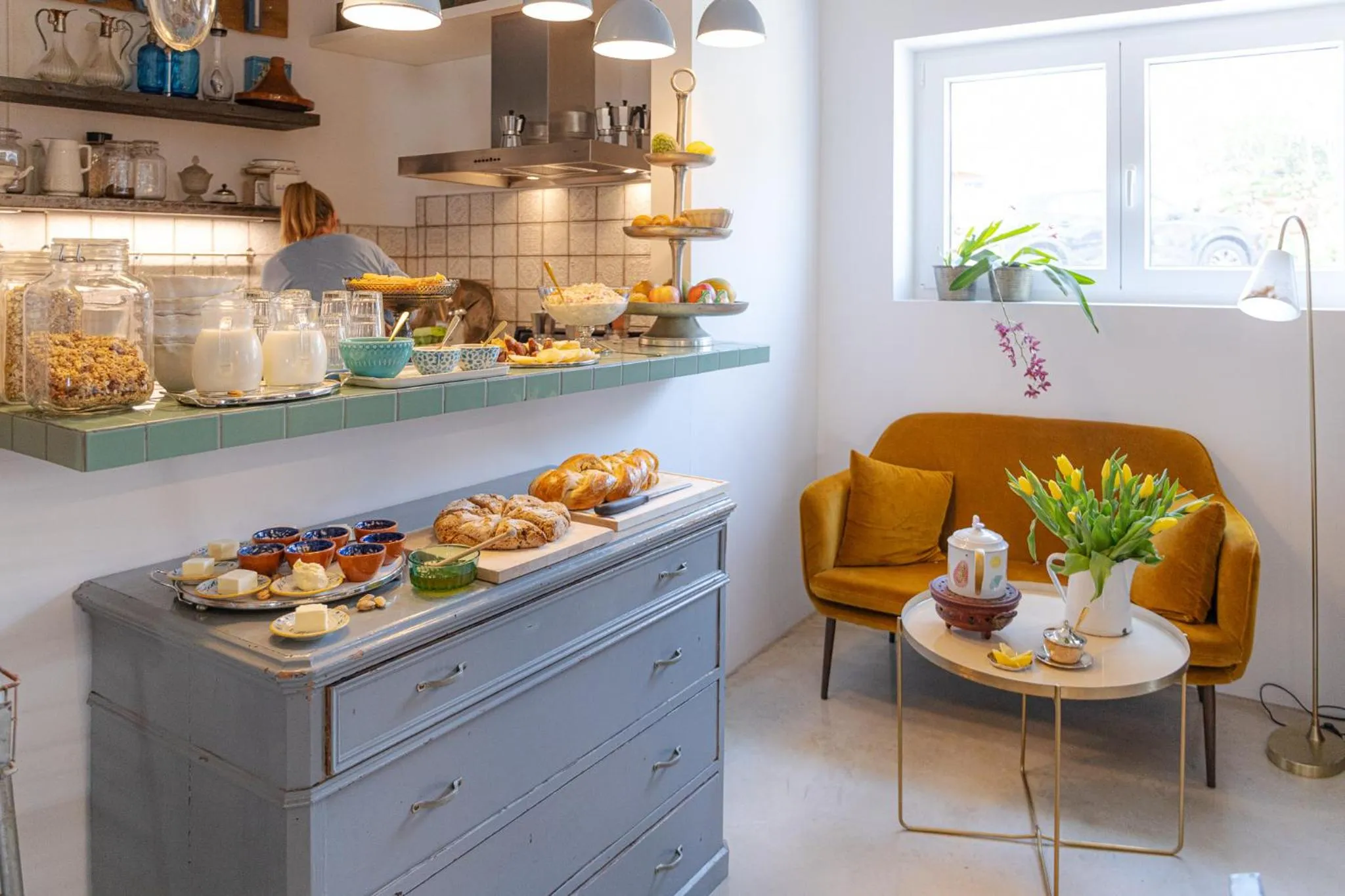 Buffet breakfast in Moinho Calmo