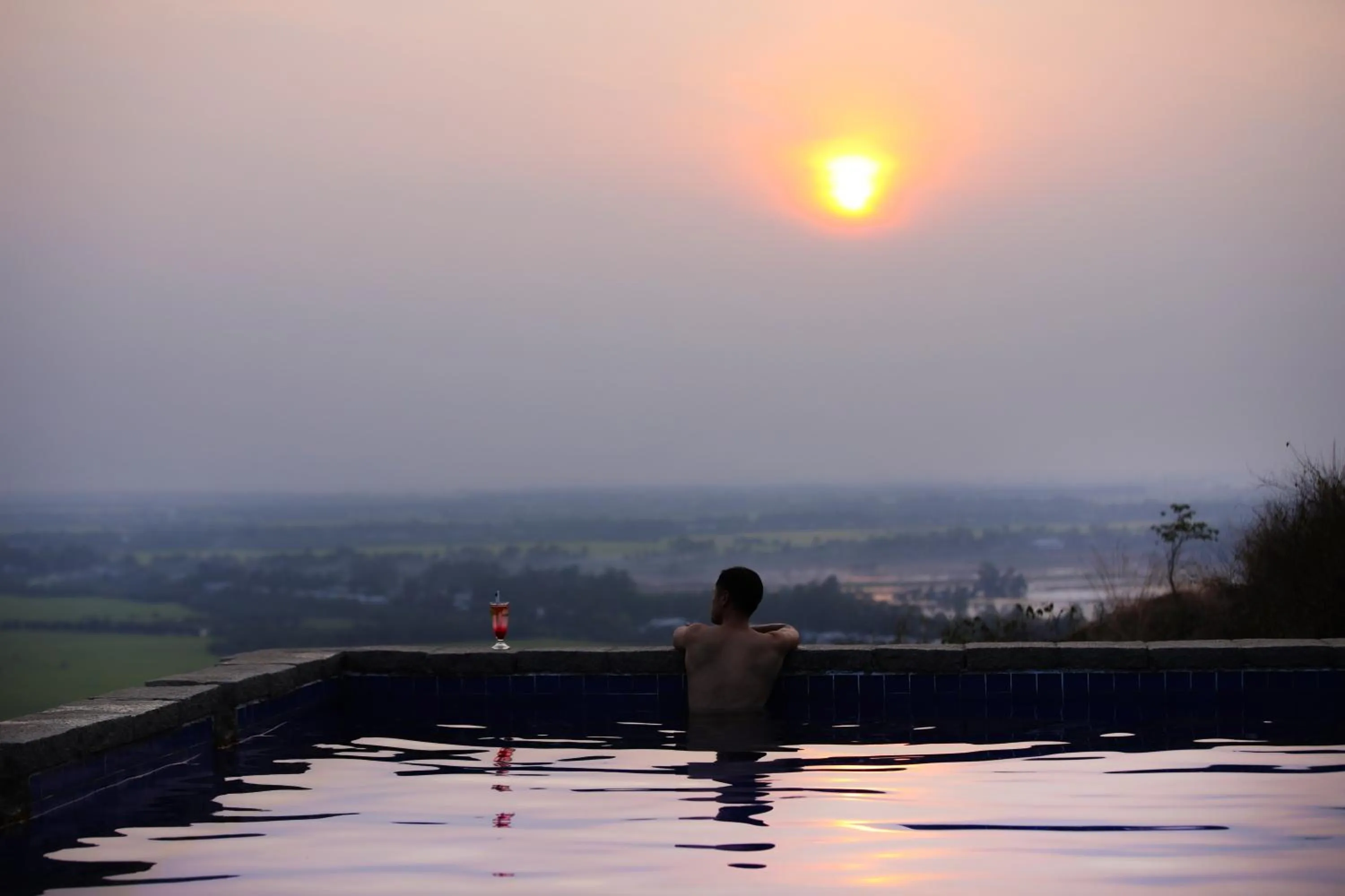 Swimming pool in Victoria Nui Sam Lodge