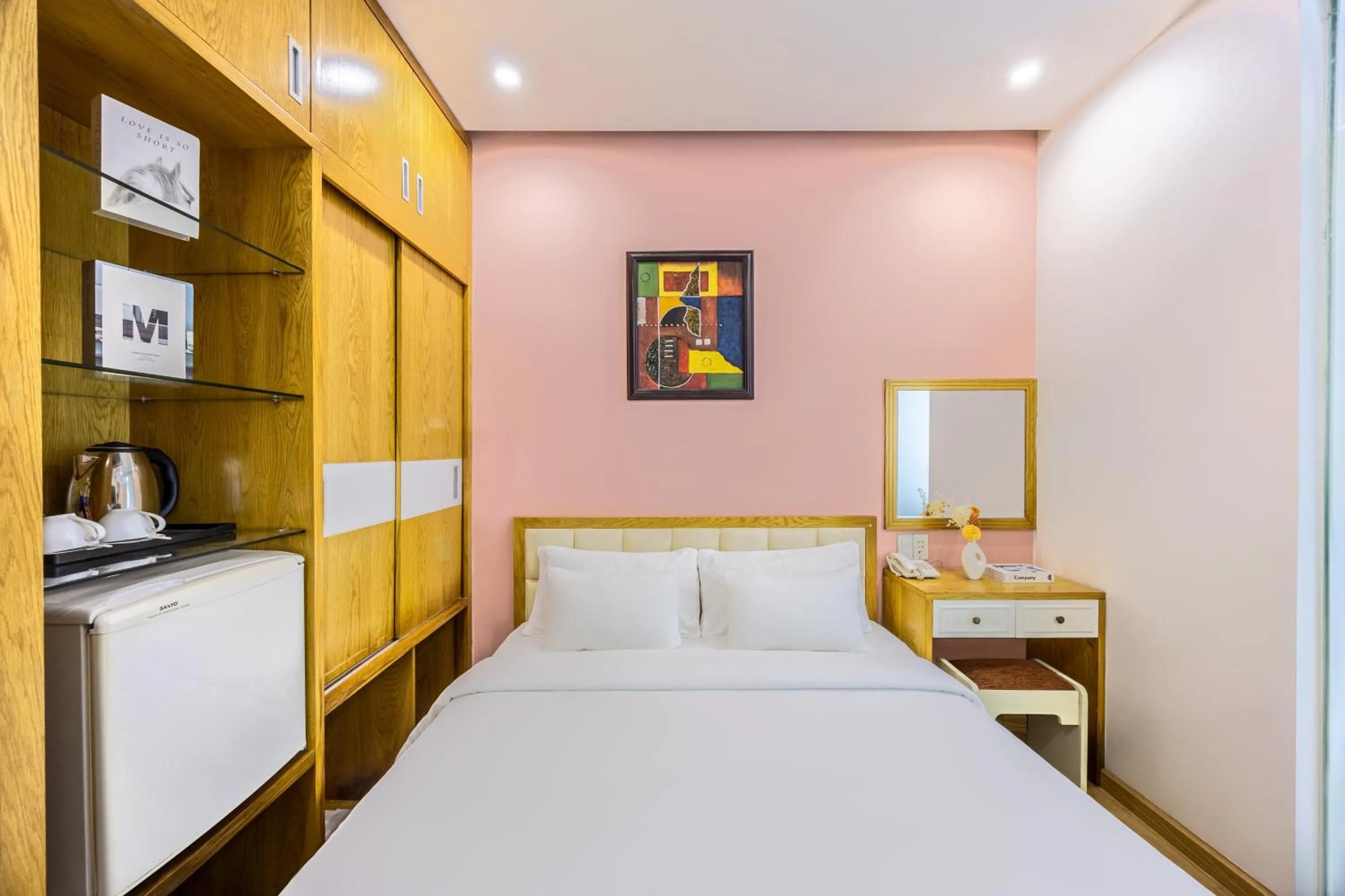 Bed in A25 Hotel - 75 Lê Thị Hồng Gấm