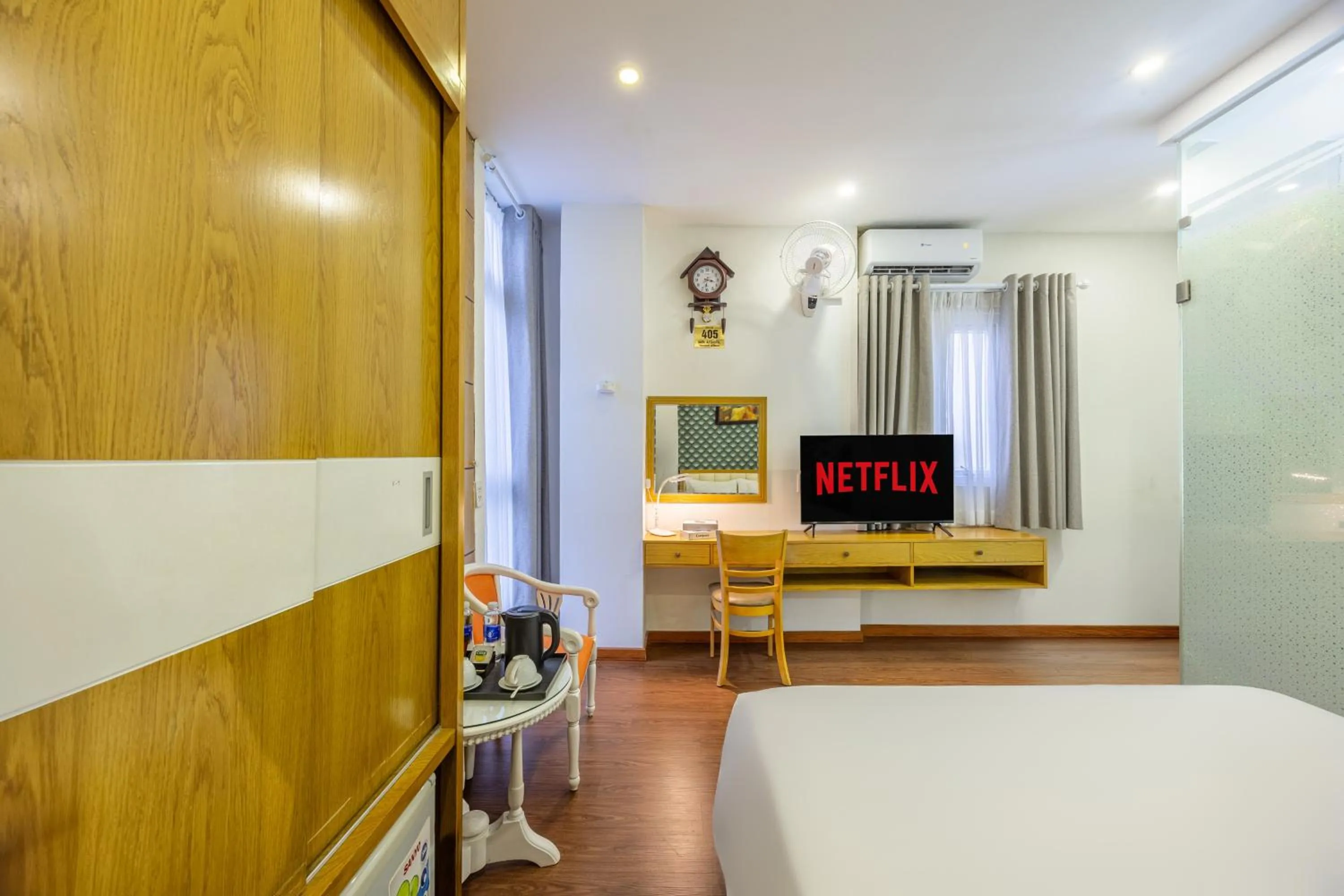 Bed in A25 Hotel - 75 Lê Thị Hồng Gấm