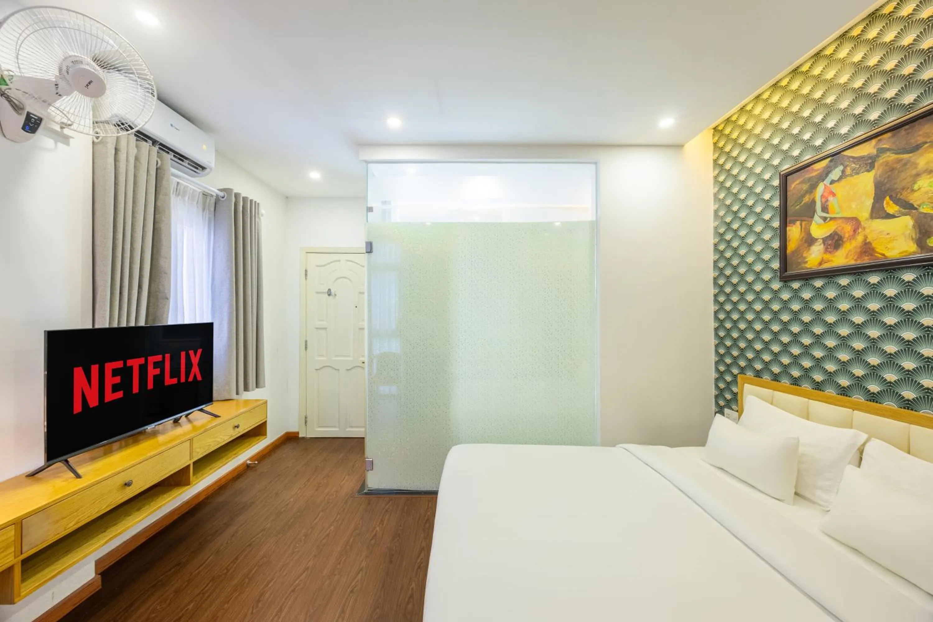 Bed in A25 Hotel - 75 Lê Thị Hồng Gấm