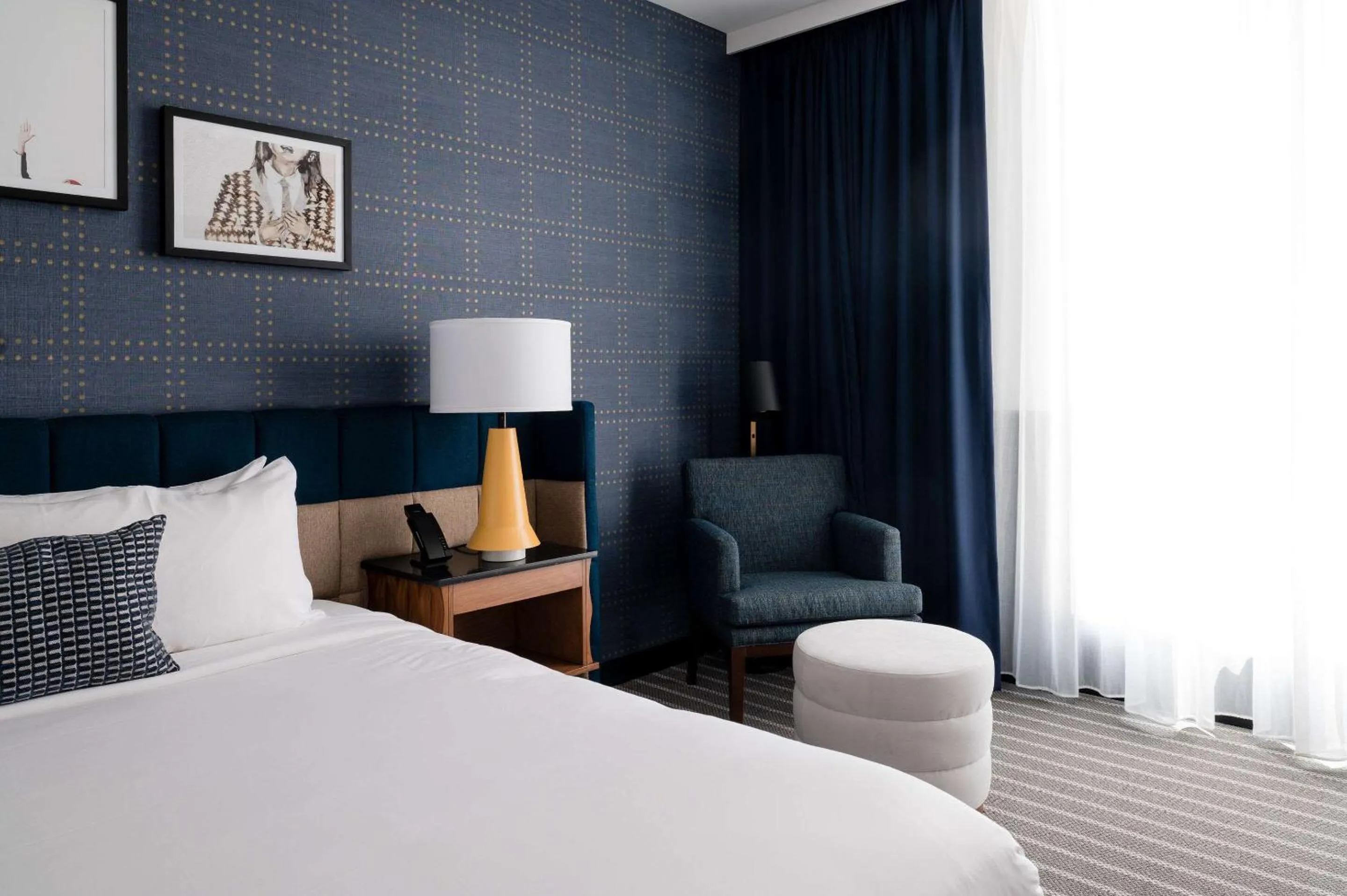 Bedroom, Bed in Cambria Hotel Boston Somerville