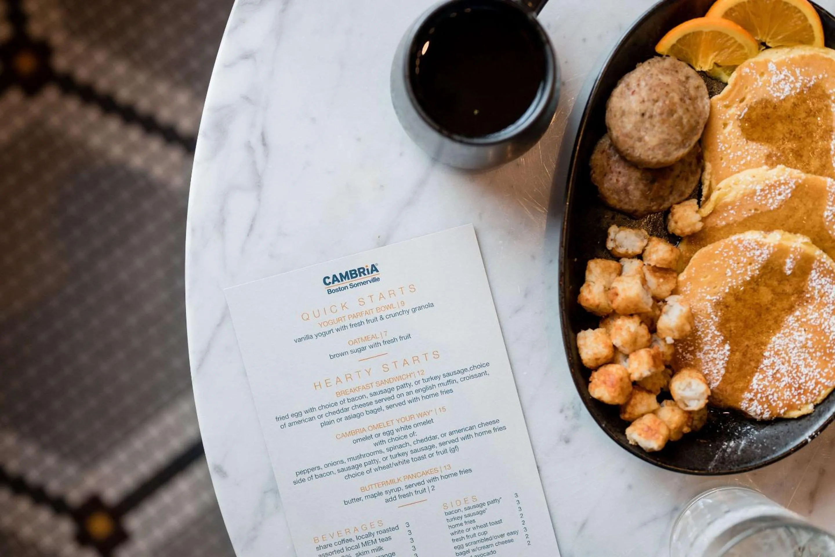 Breakfast in Cambria Hotel Boston Somerville