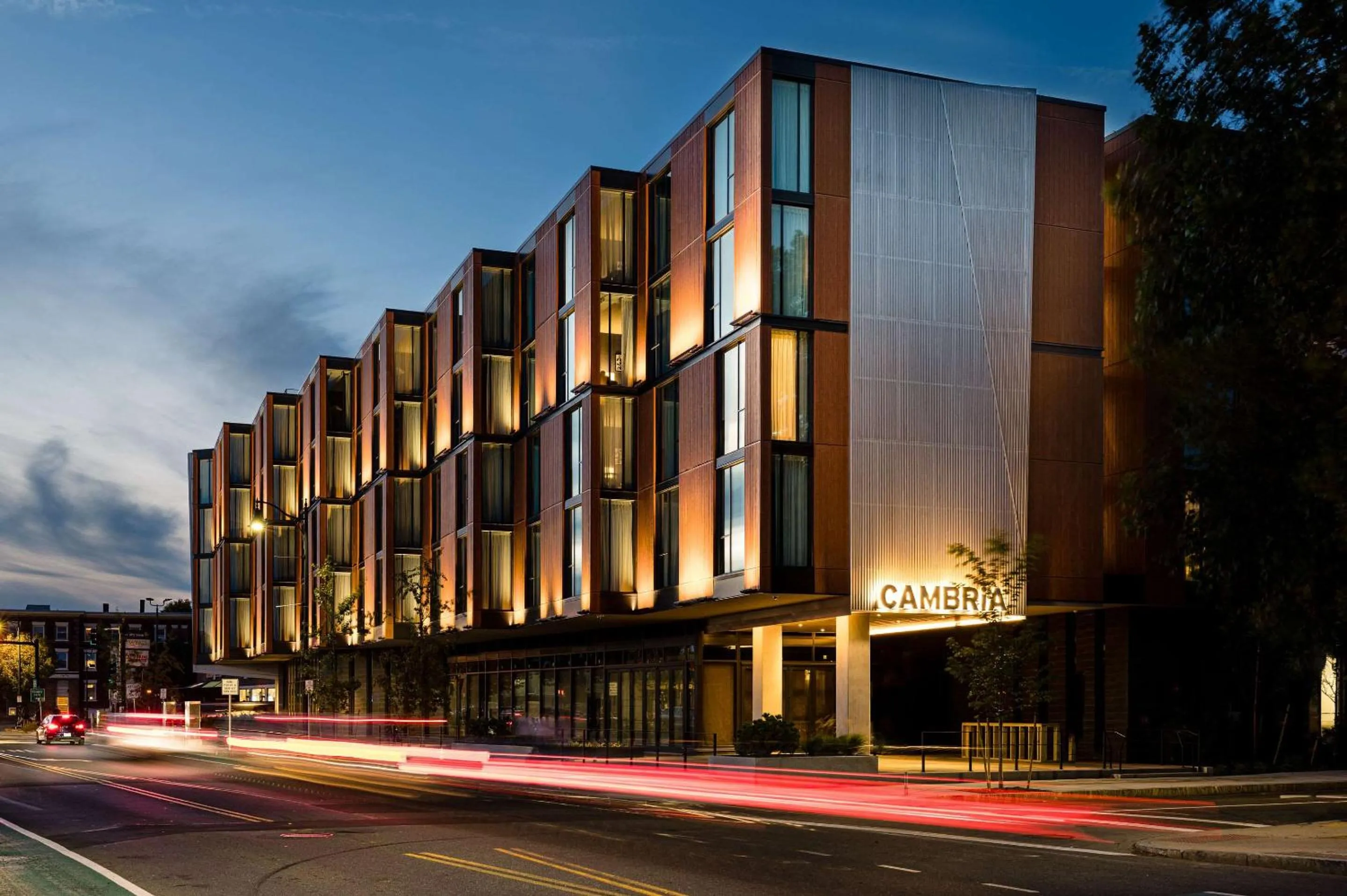 Property building in Cambria Hotel Boston Somerville