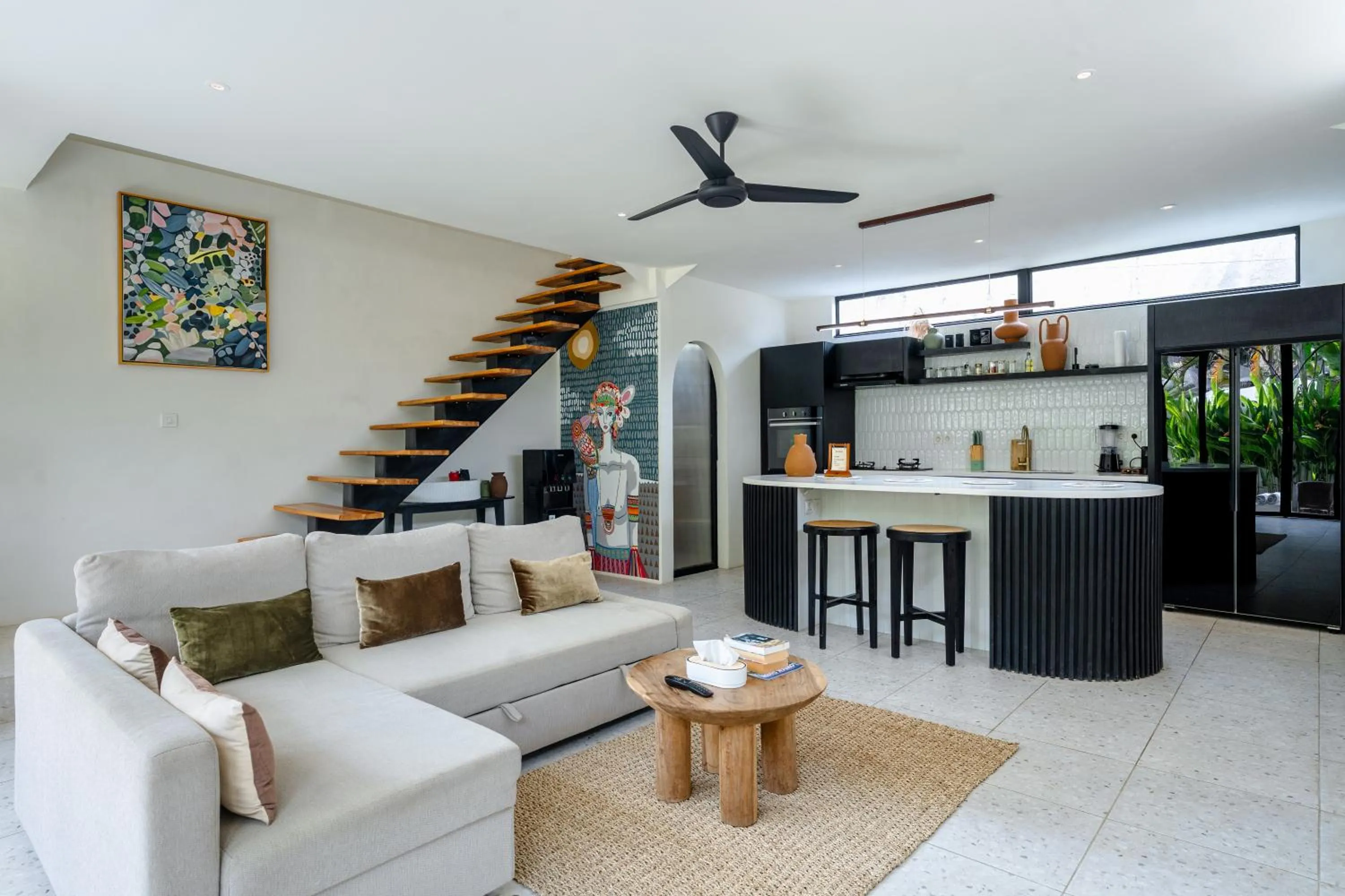 Kitchen or kitchenette in Tiu Oasis Lombok