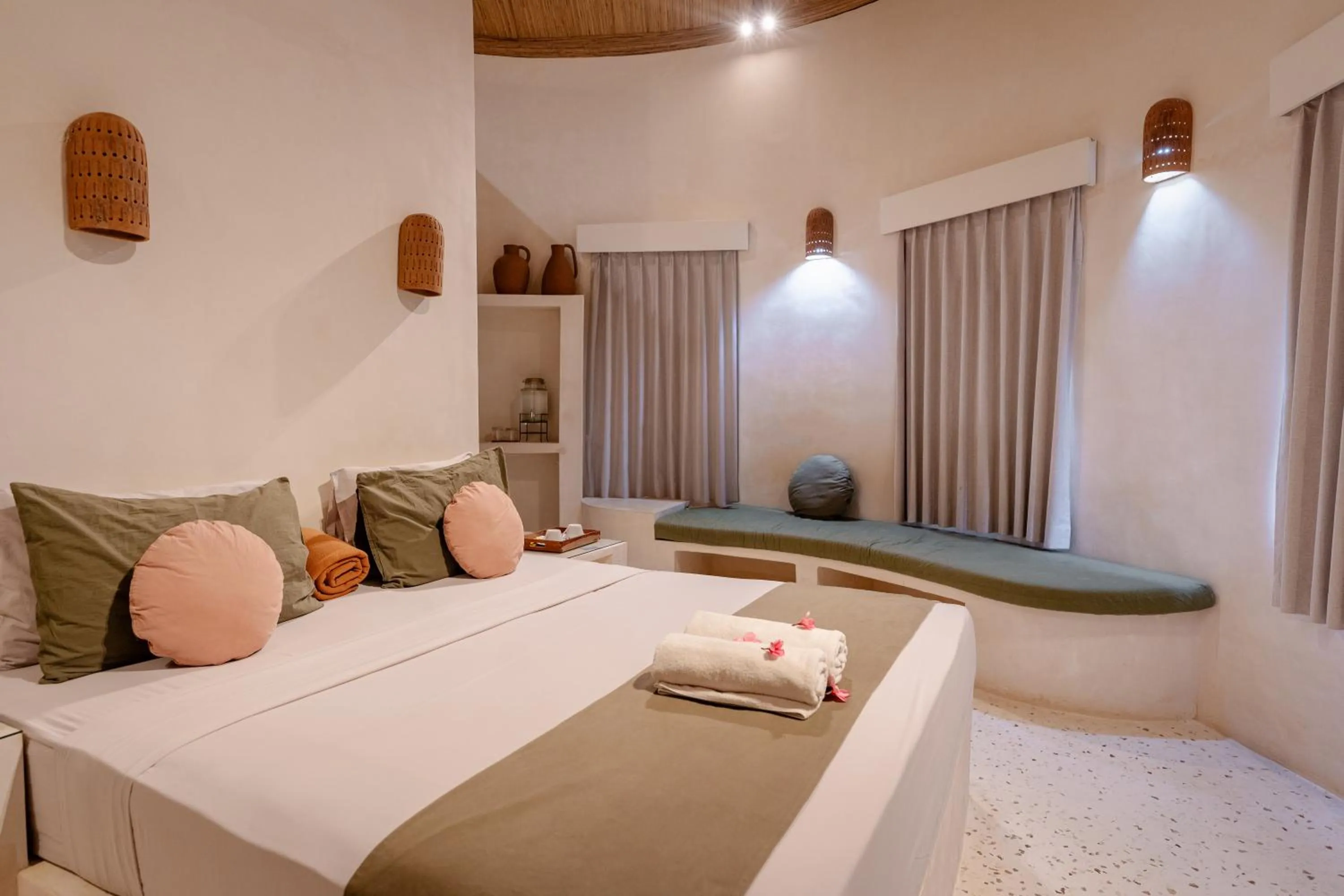 Bed in Tiu Oasis Lombok