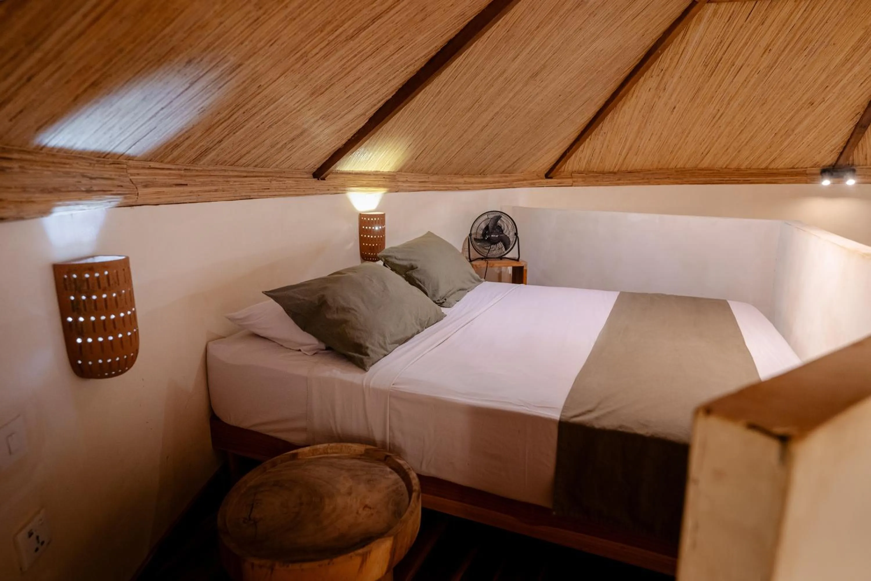 Bed in Tiu Oasis Lombok