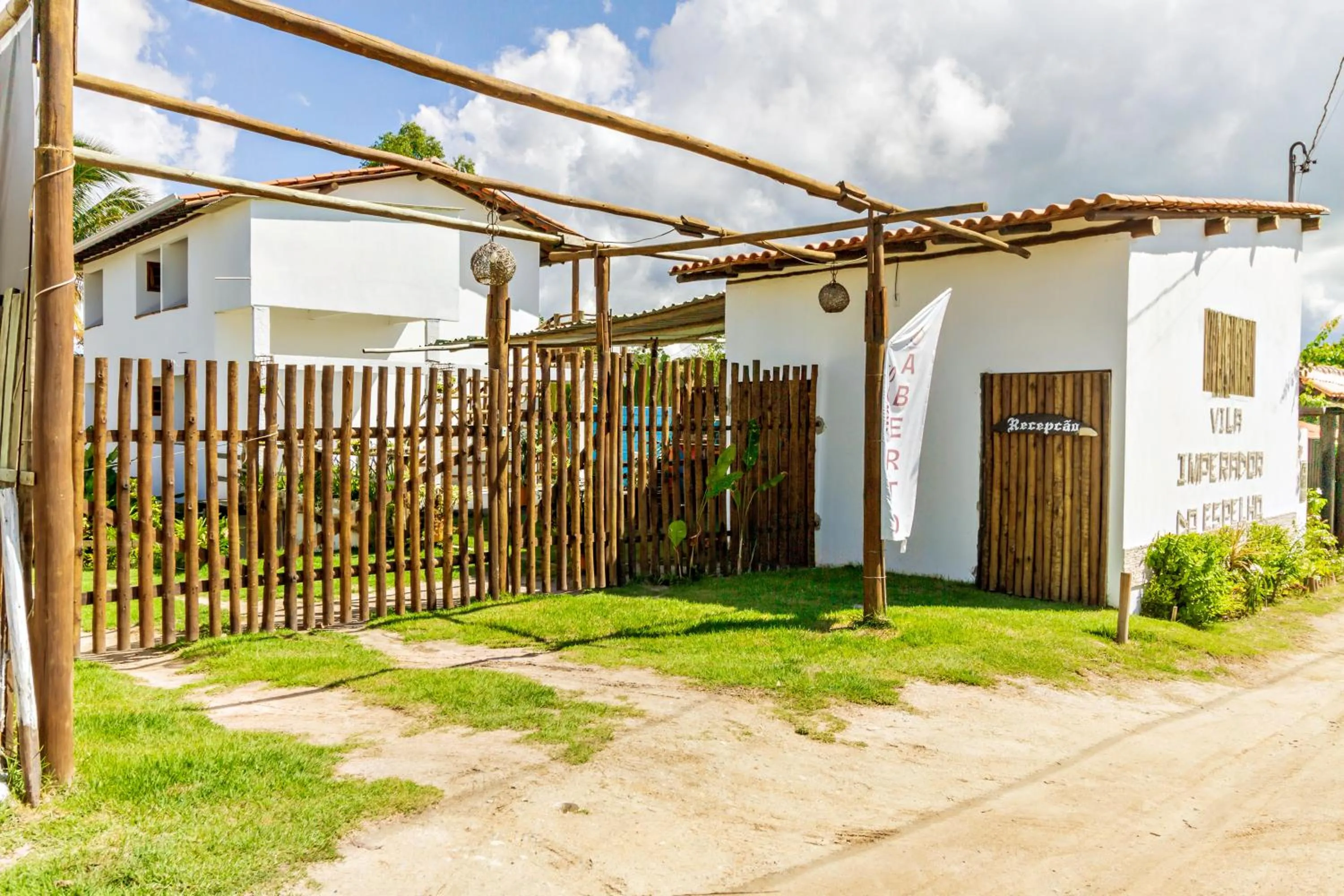 Quiet street view in Pousada Imperador do Espelho