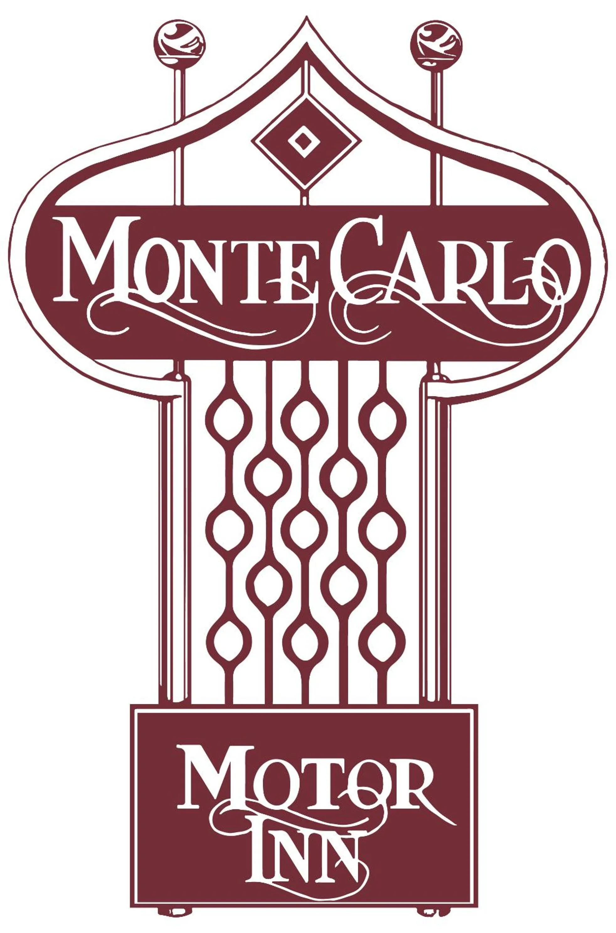 Property logo or sign in Monte Carlo Motor Inn