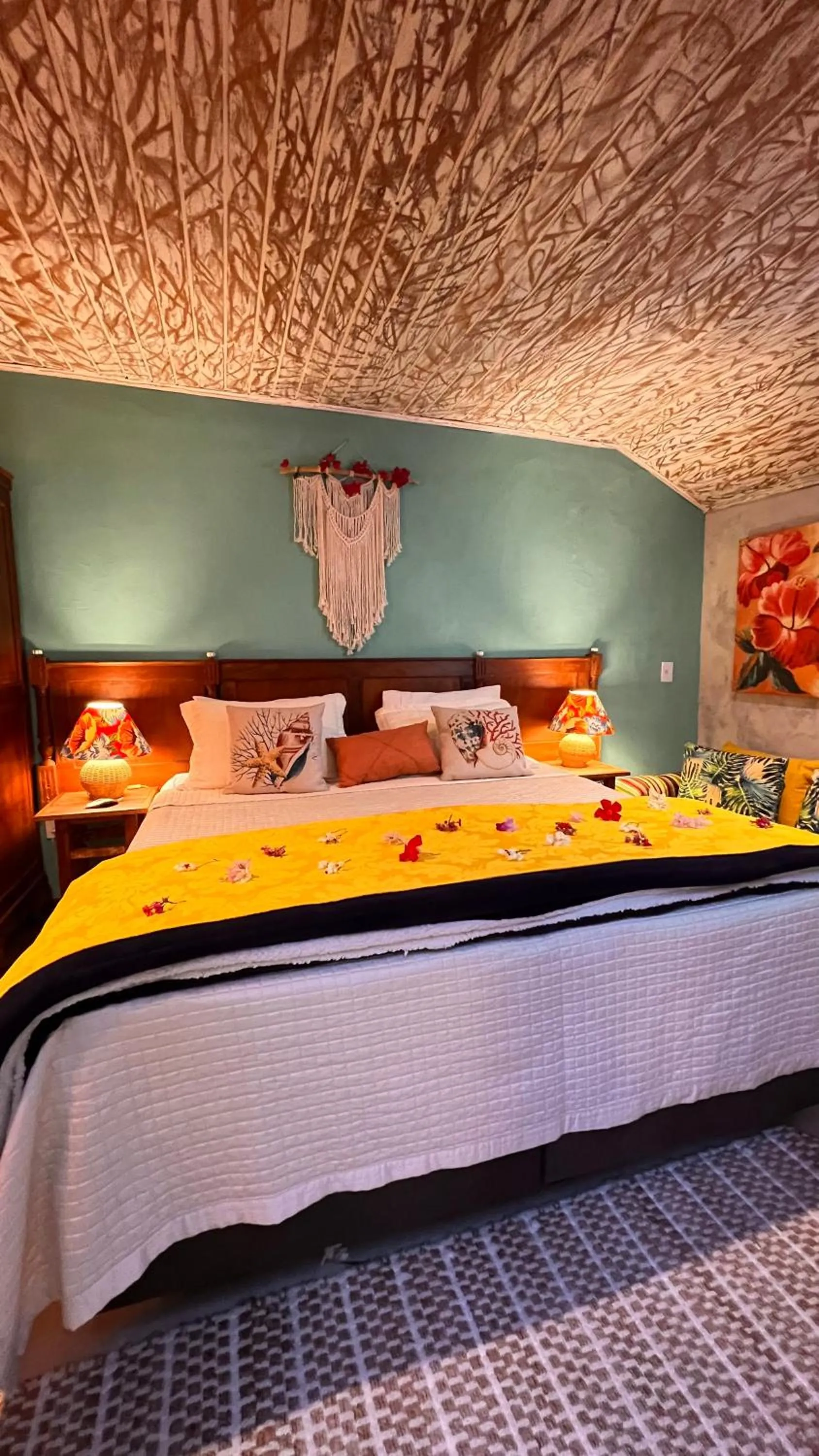 Bed in Villa Lulu Geribá