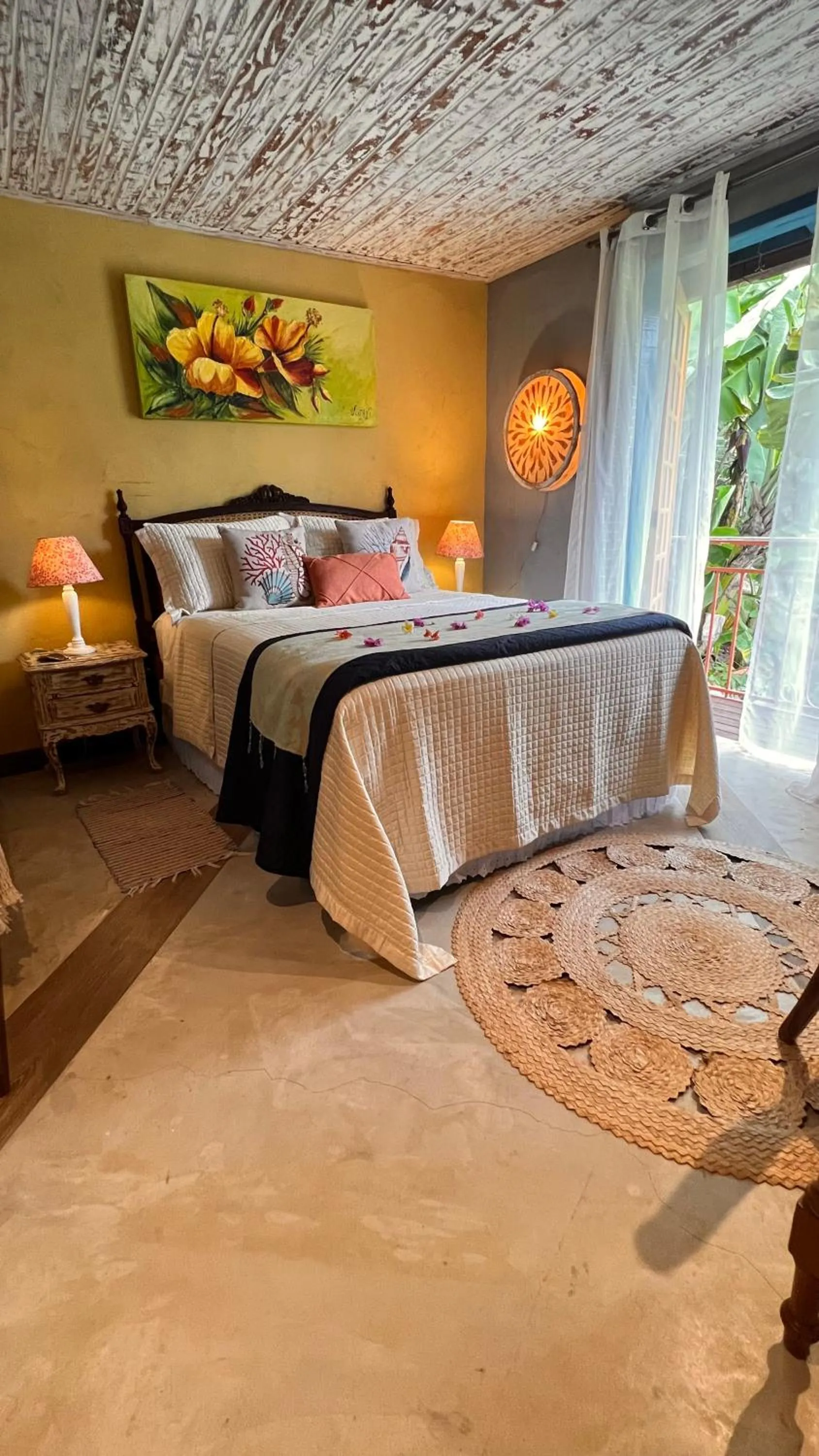 Bed in Villa Lulu Geribá