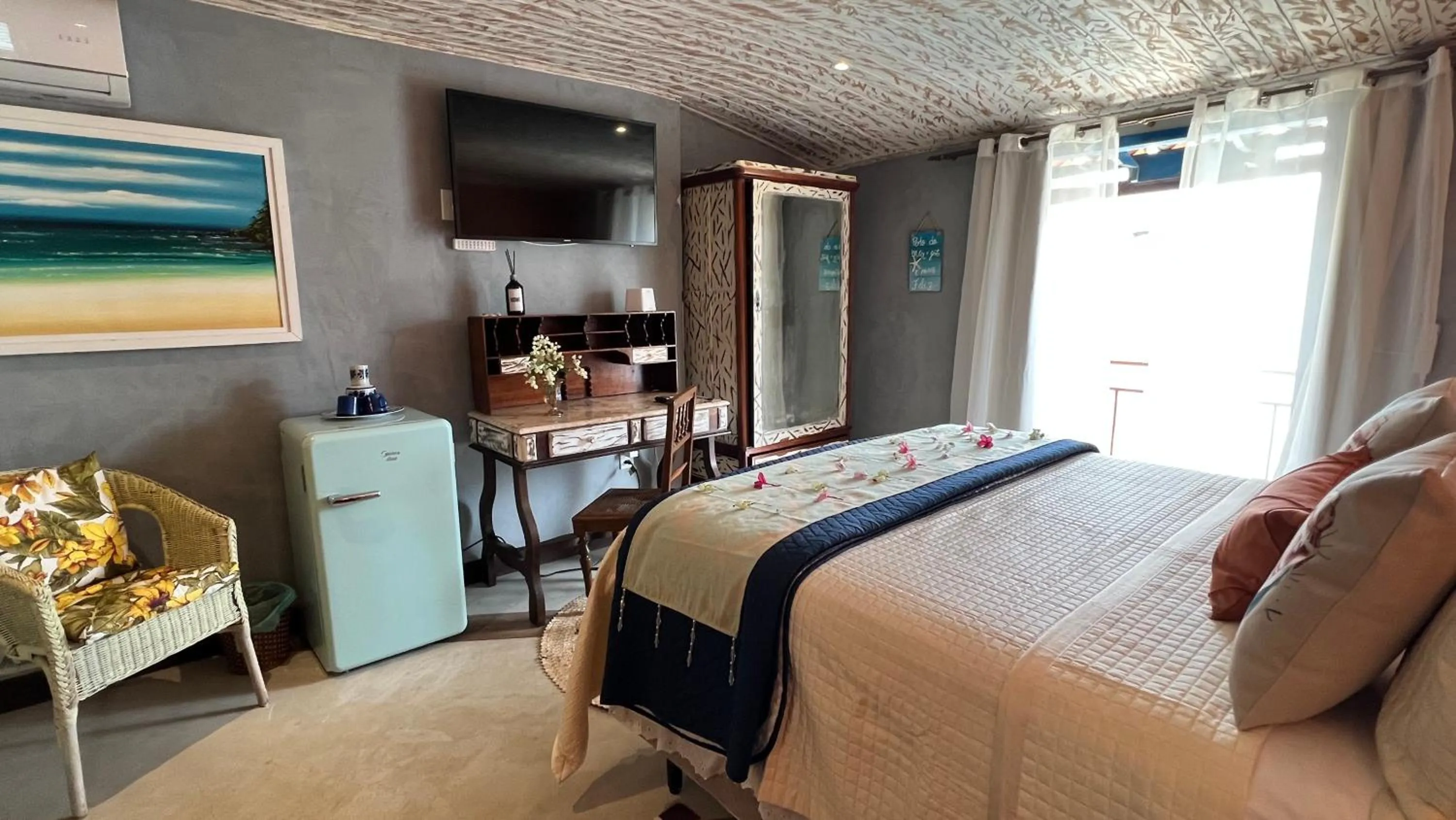 Bed in Villa Lulu Geribá