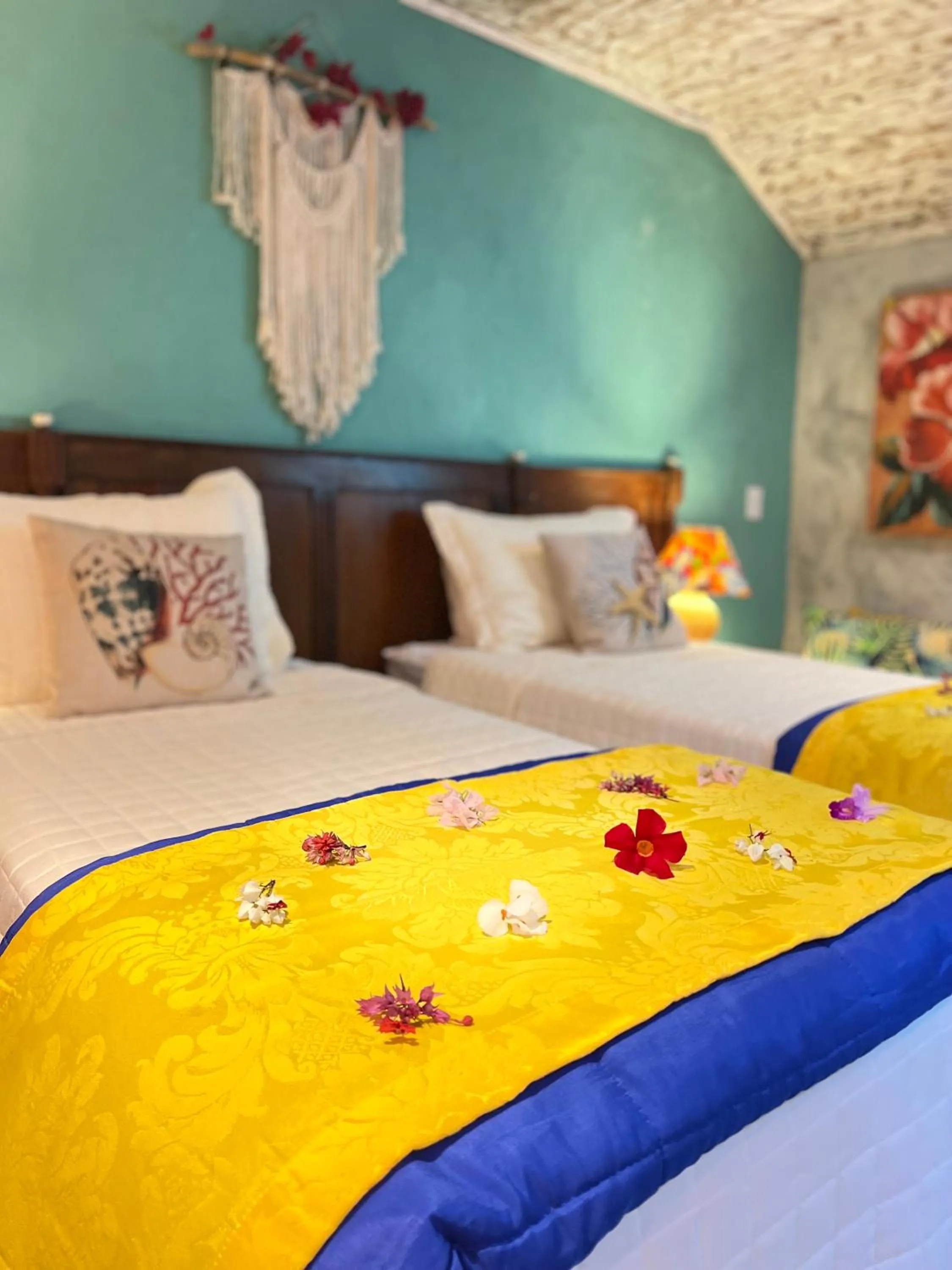 Bed in Villa Lulu Geribá