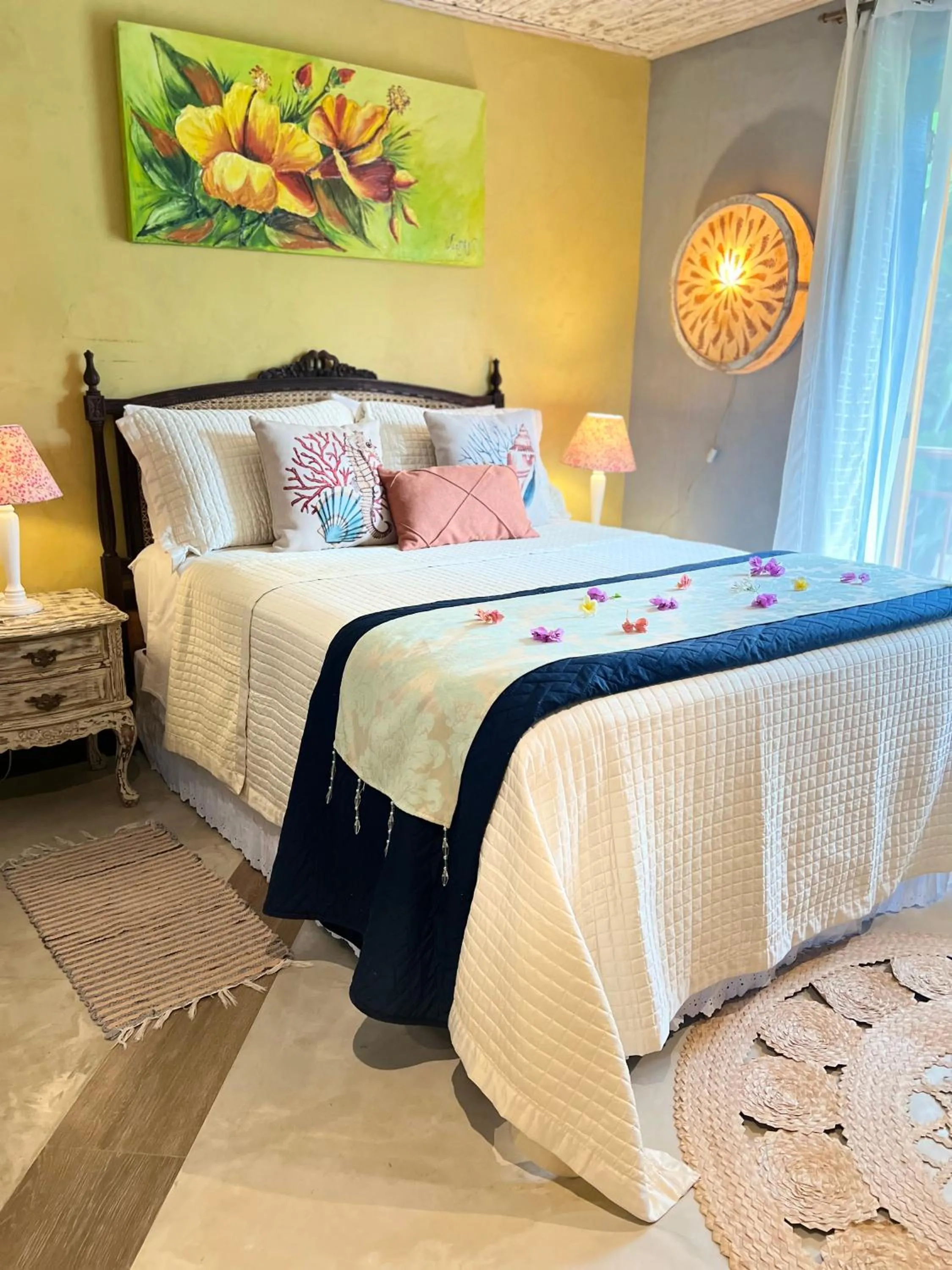 Bed in Villa Lulu Geribá