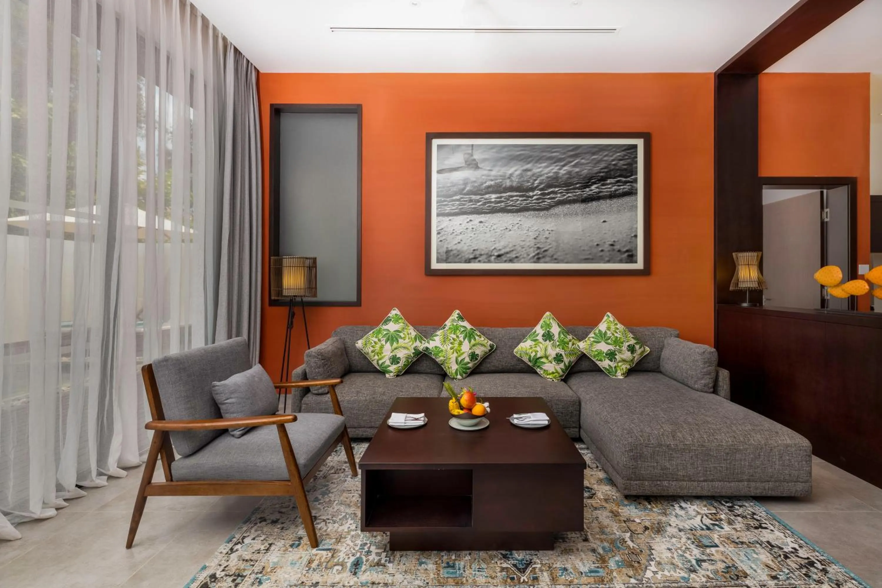 Living room in Angkor Green Gardens by Dara