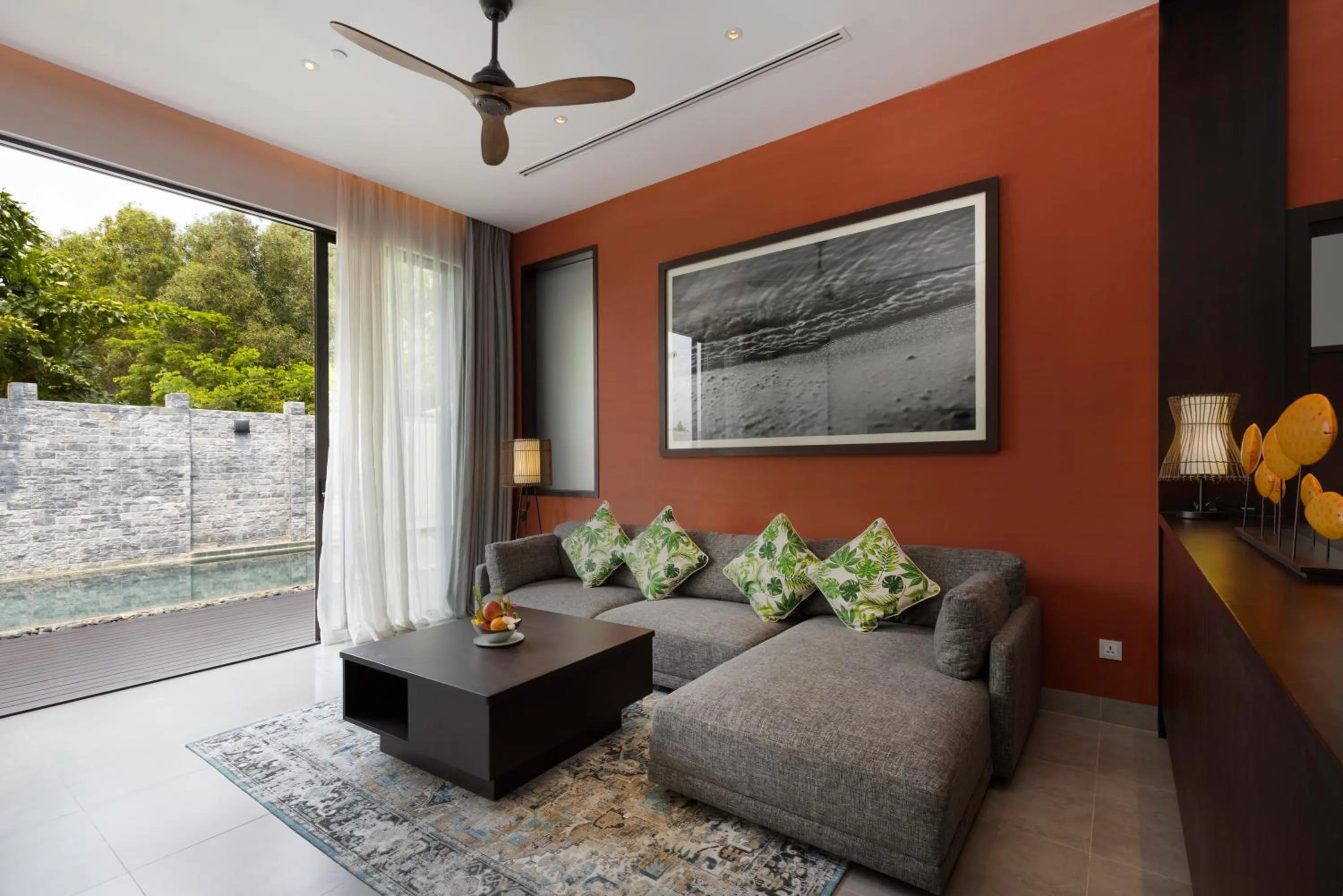 Living room in Angkor Green Gardens by Dara