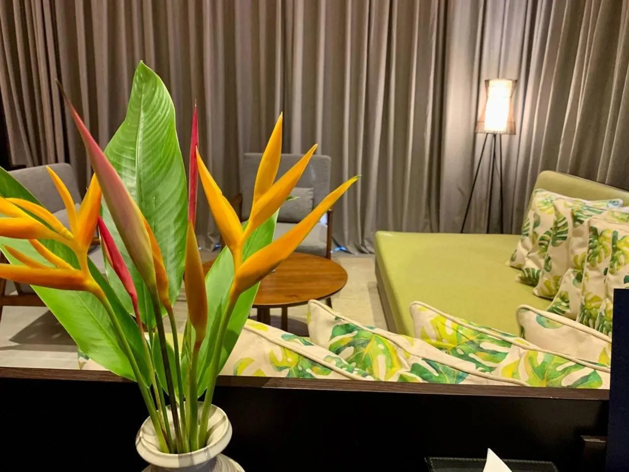 Living room in Angkor Green Gardens by Dara