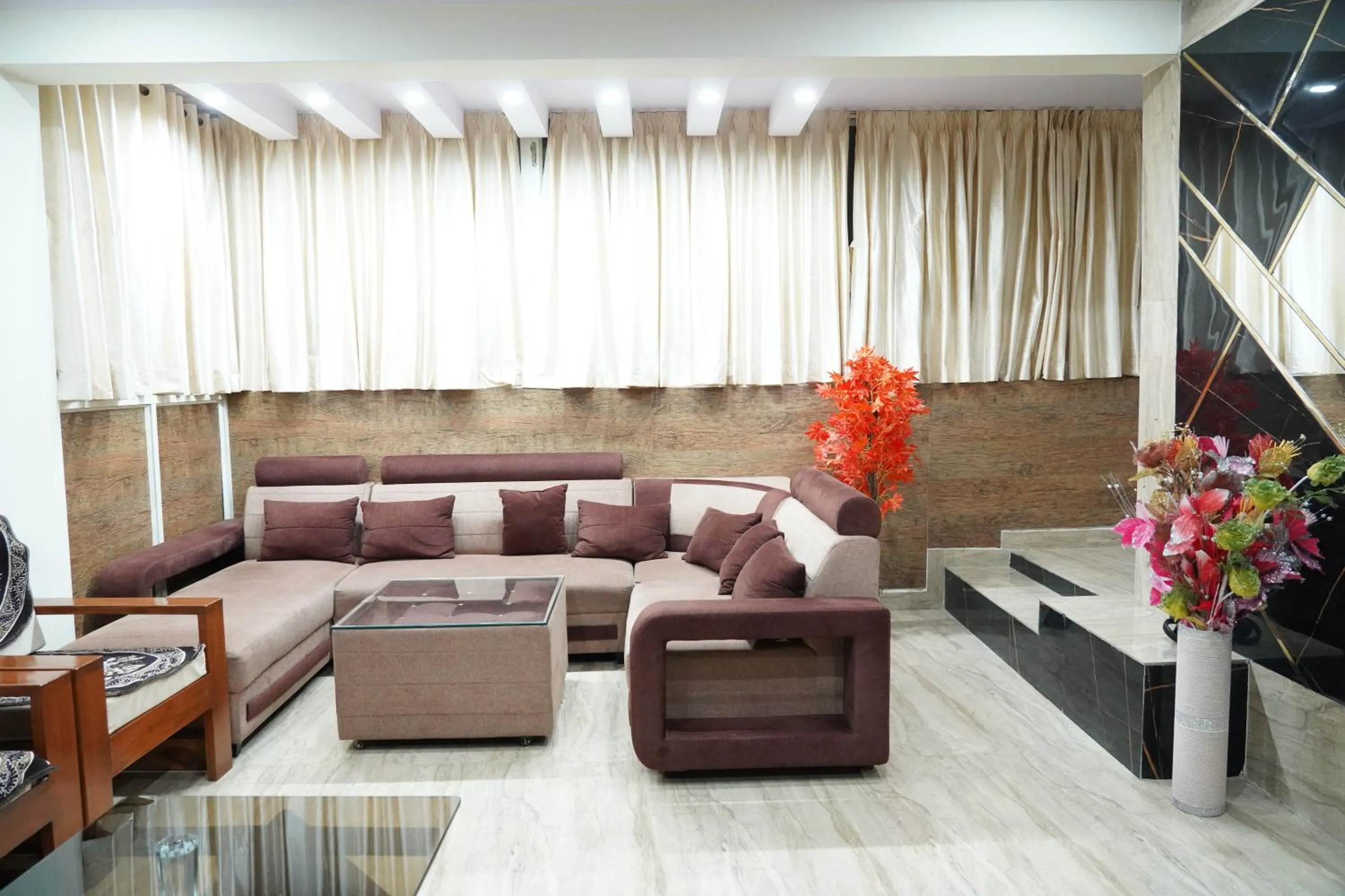 Living room in Classia Suites