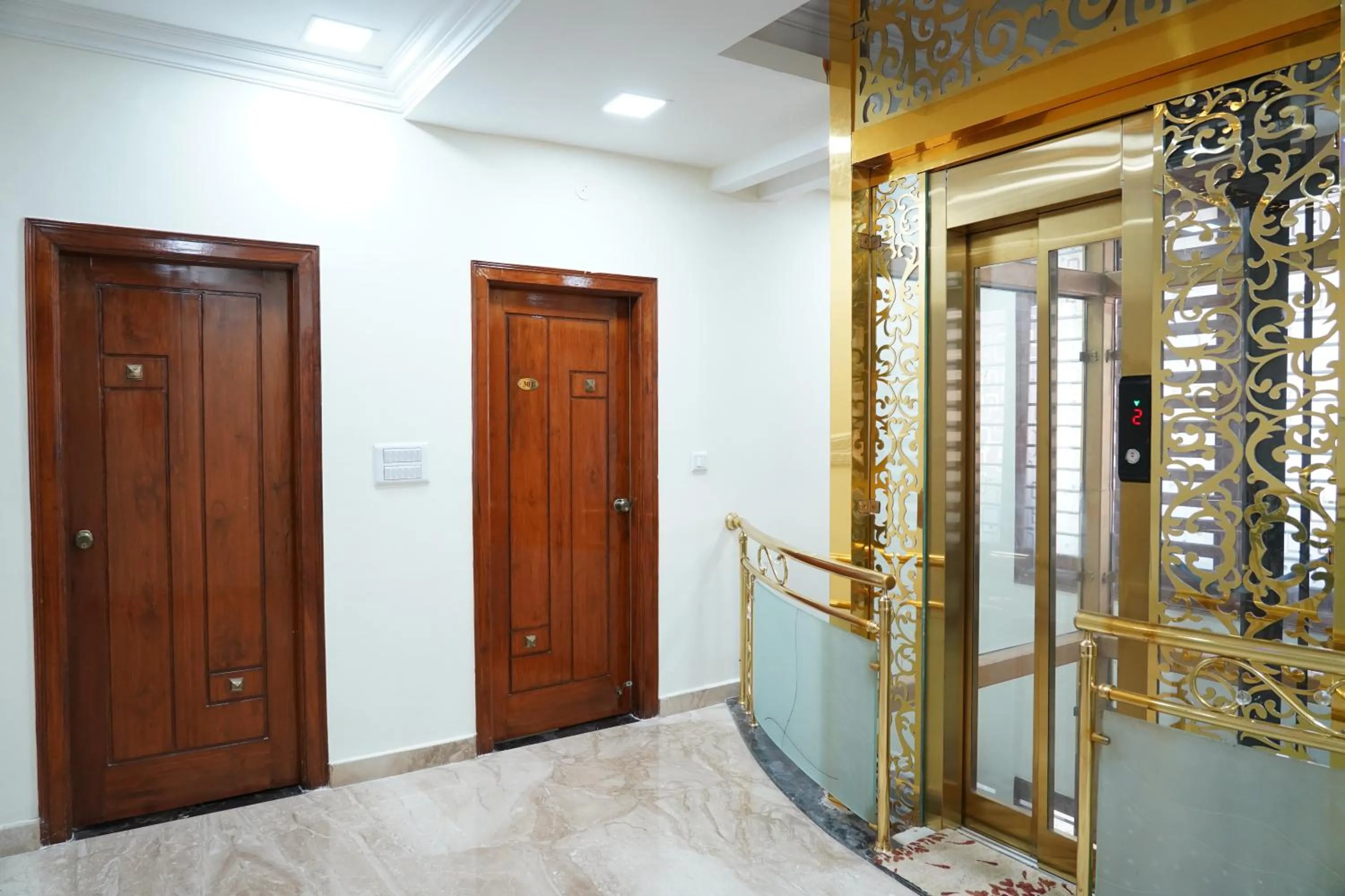 elevator in Classia Suites