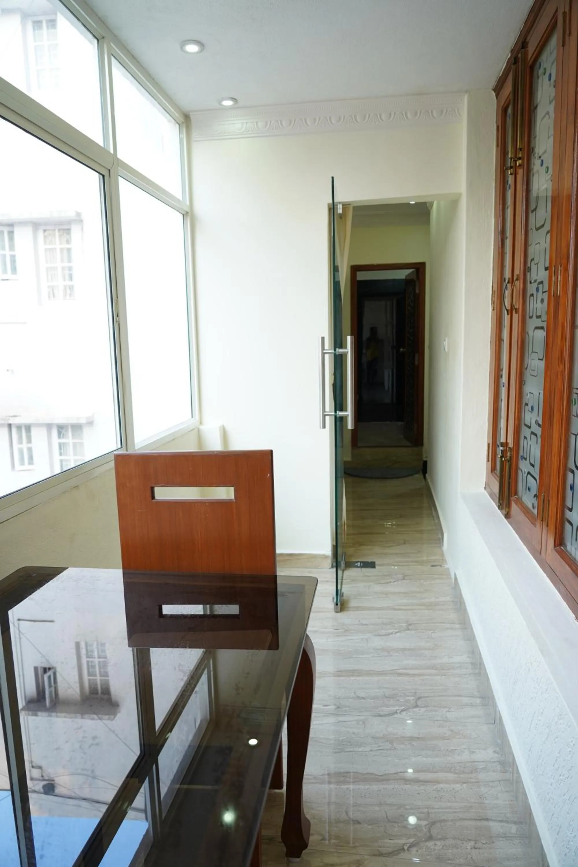 Dining area in Classia Suites