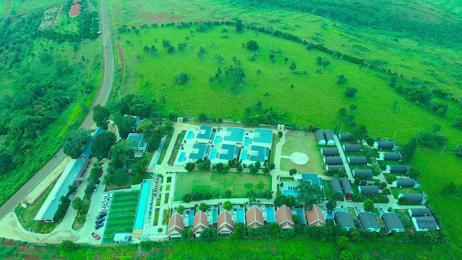 Bird's eye view in Pidoma Resort by EHM