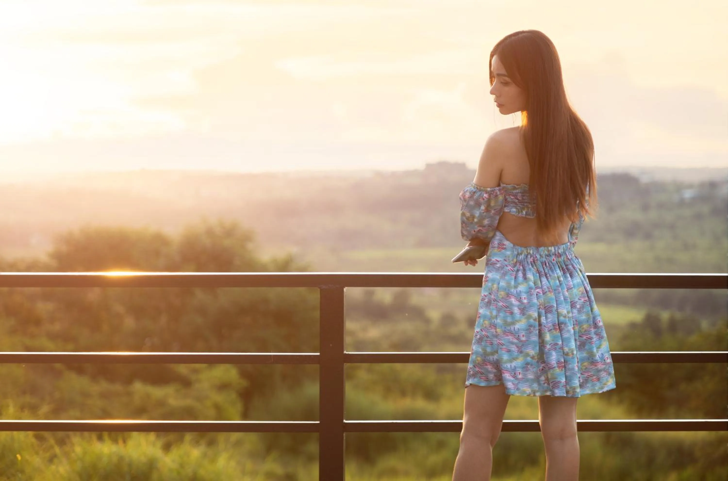 Sunset in Pidoma Resort by EHM