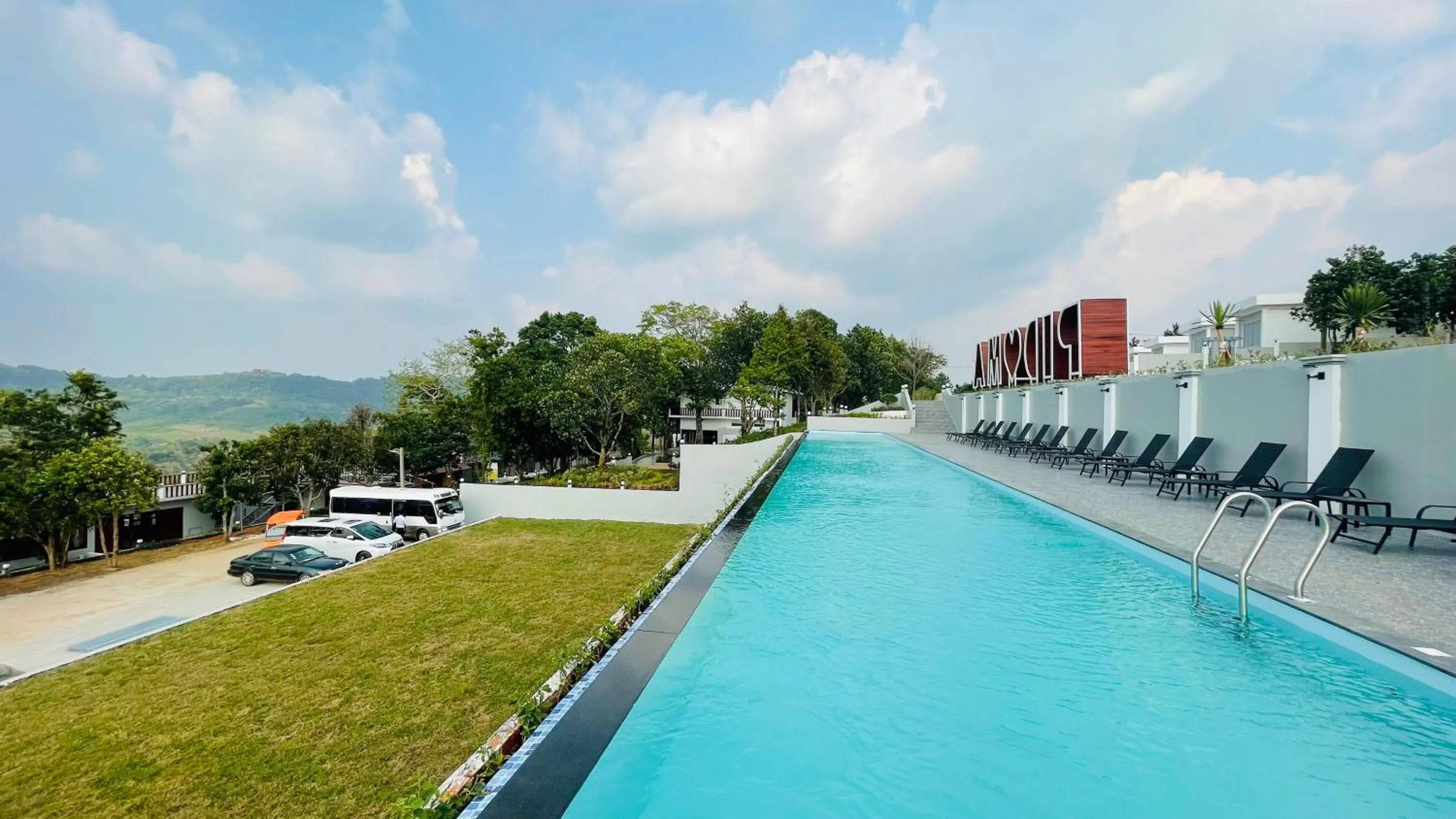 Pool view in Pidoma Resort by EHM