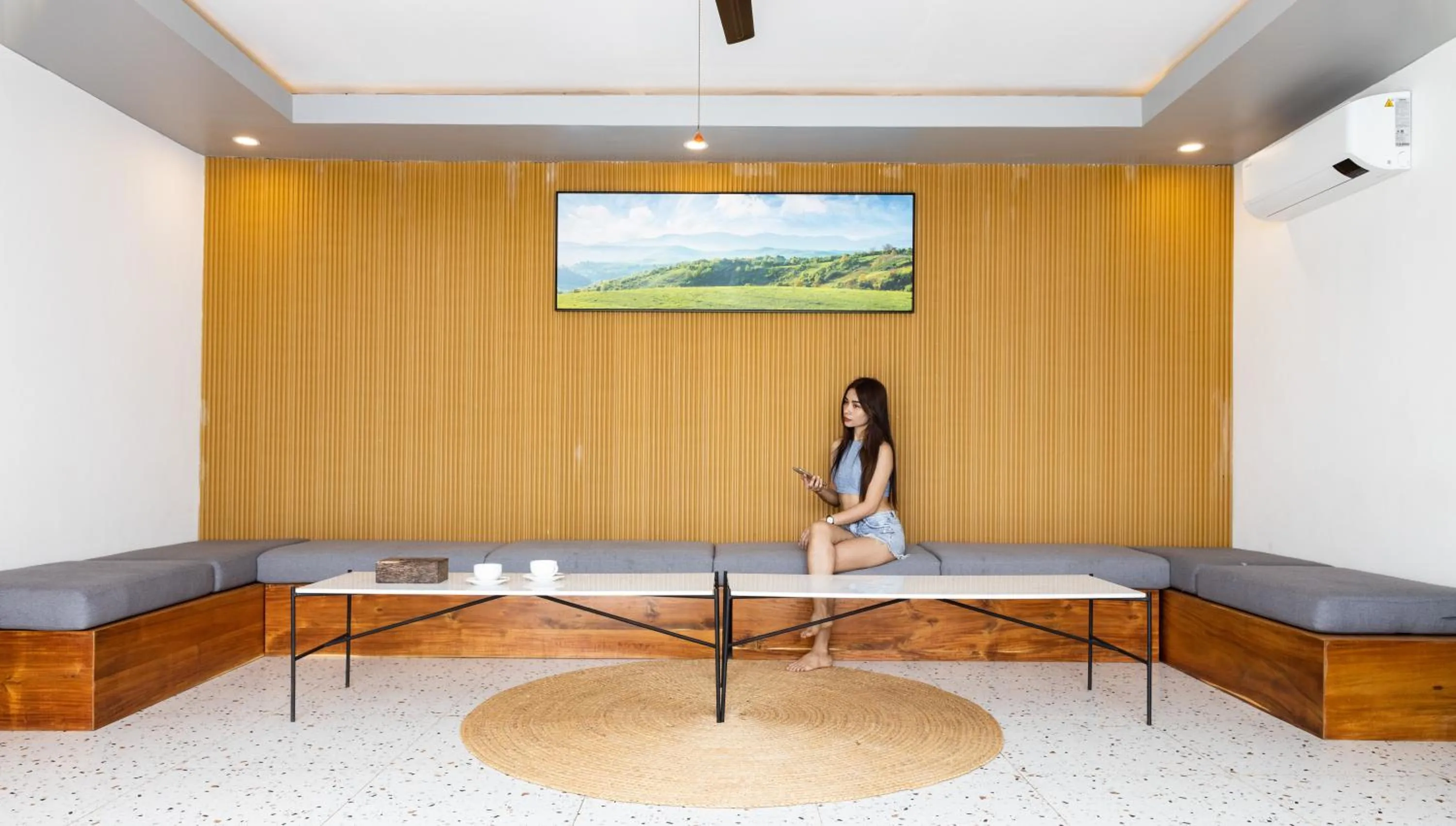 Living room in Pidoma Resort by EHM