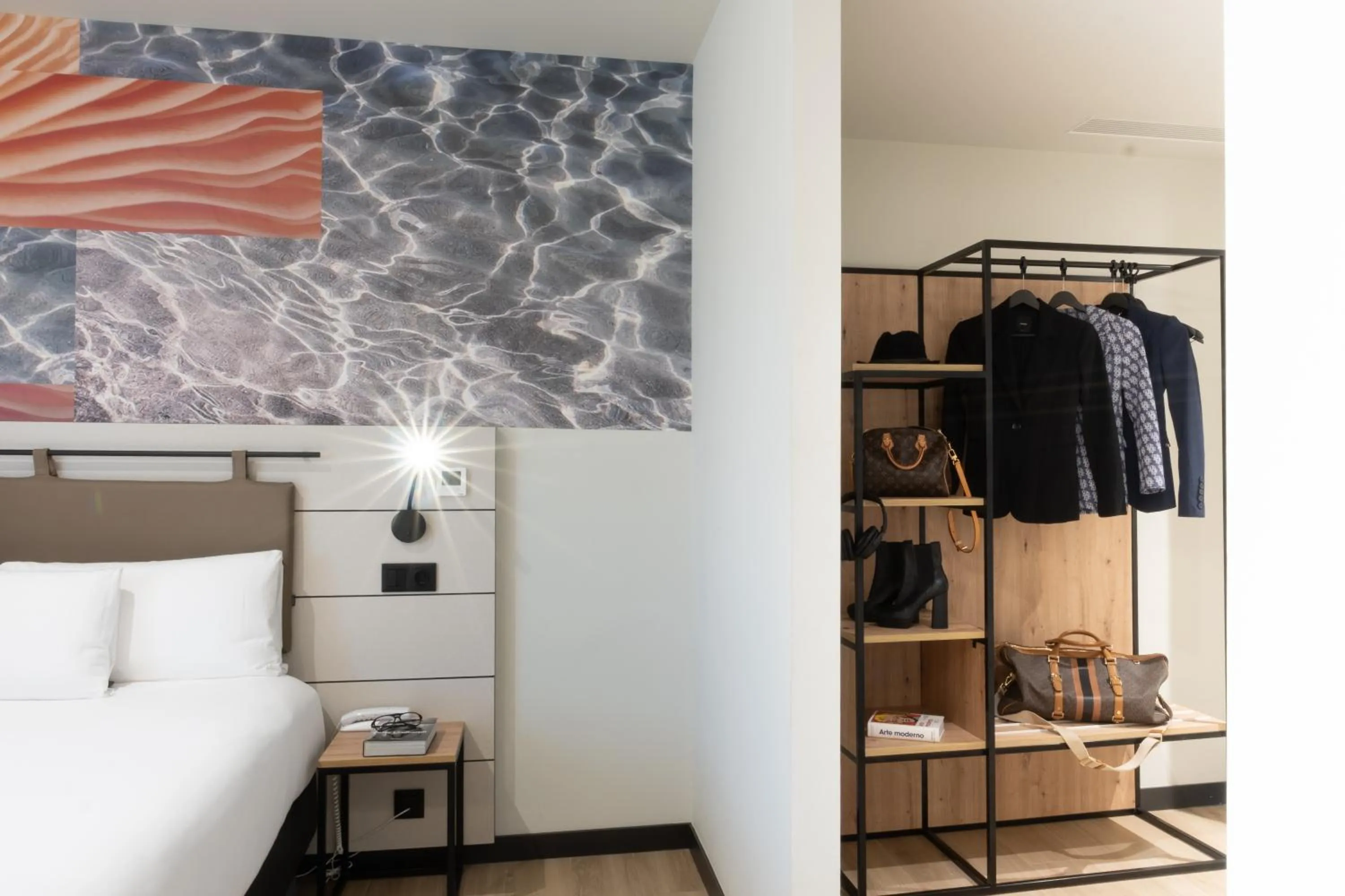 Bedroom, Bed in ibis Styles Santander