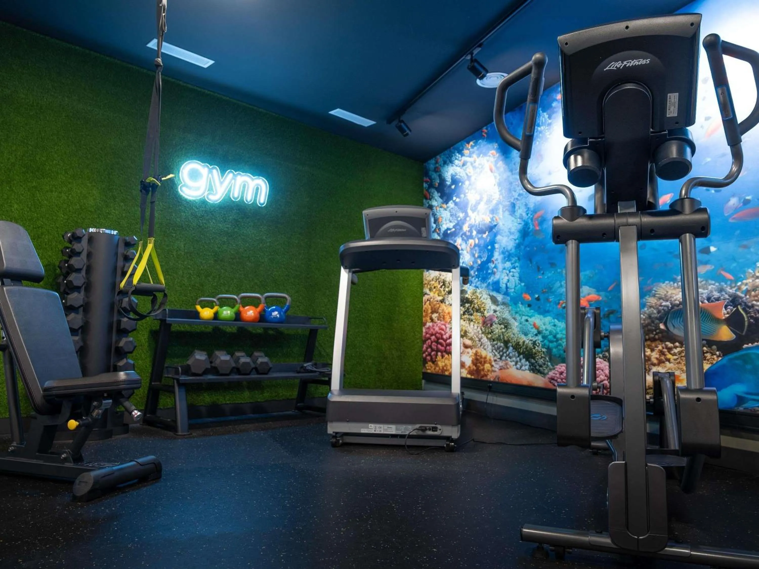 Fitness centre/facilities in ibis Styles Santander