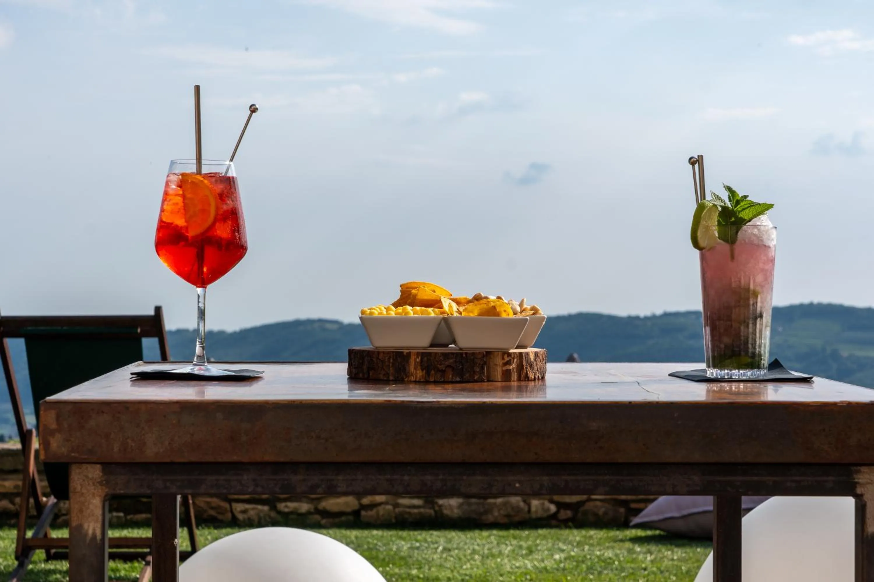 Natural landscape in Villa Balis Crema Verona Hills