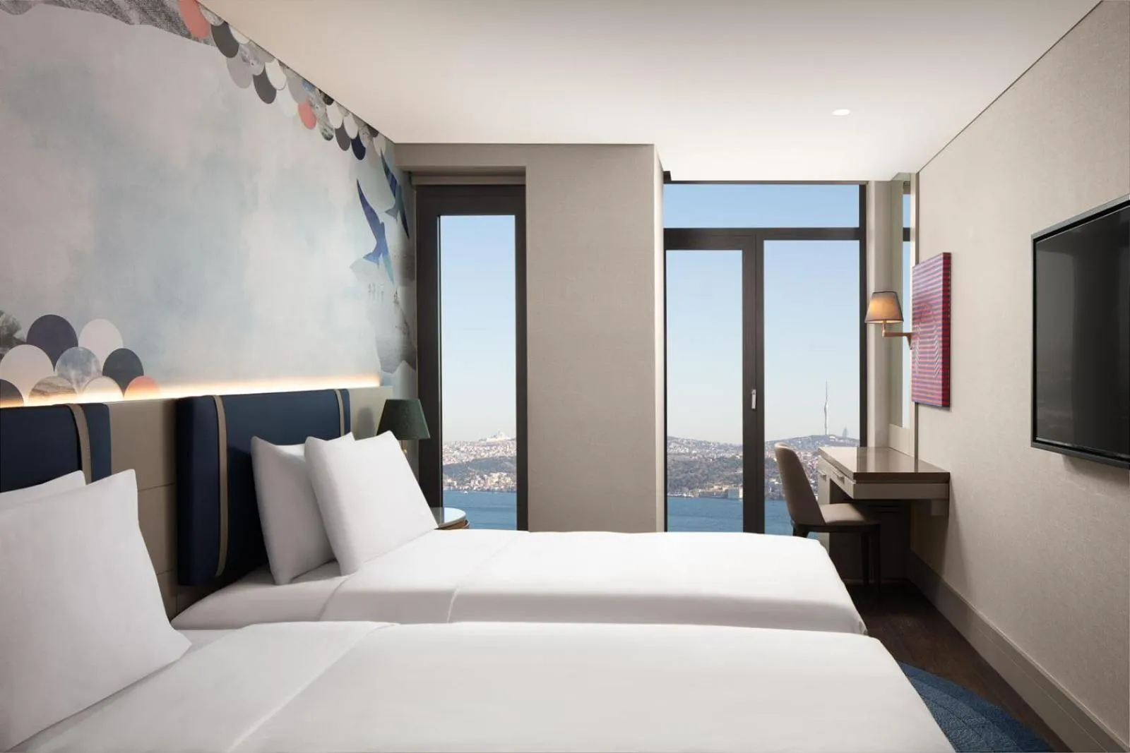 Bedroom, Bed in Avantgarde Hotel Taksim Square