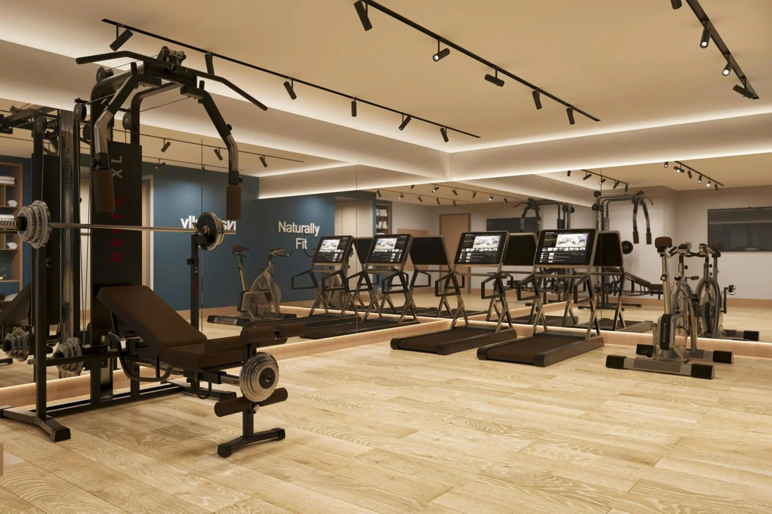 Fitness centre/facilities in Lokalist, Istanbul, a Tribute Portfolio Hotel