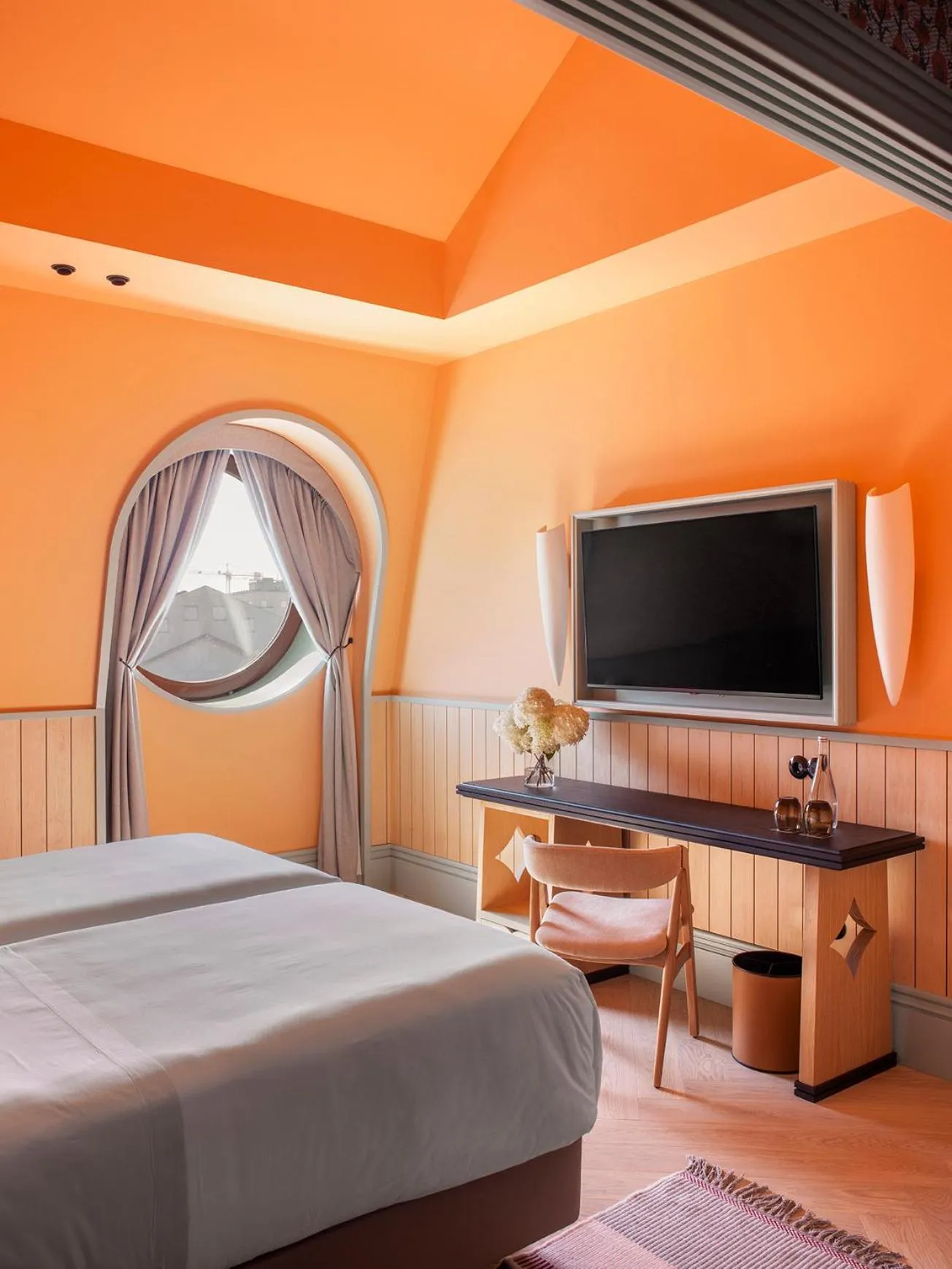 Bedroom, Bed in The Editory Boulevard Aliados Hotel - Preferred Hotels