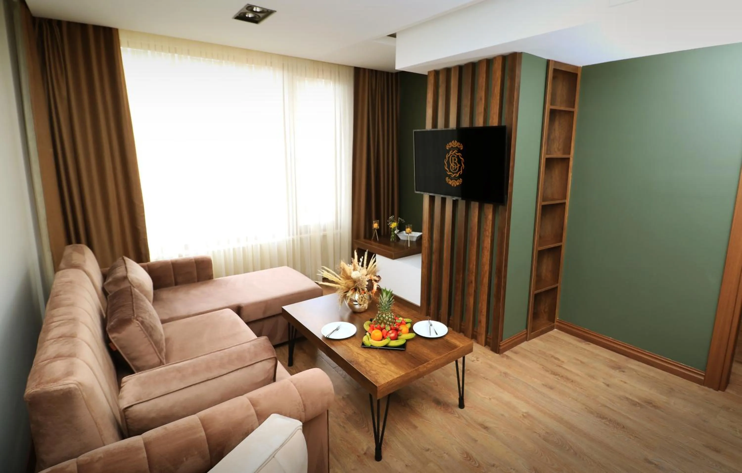 Living room in Bayrak Grand Hotel