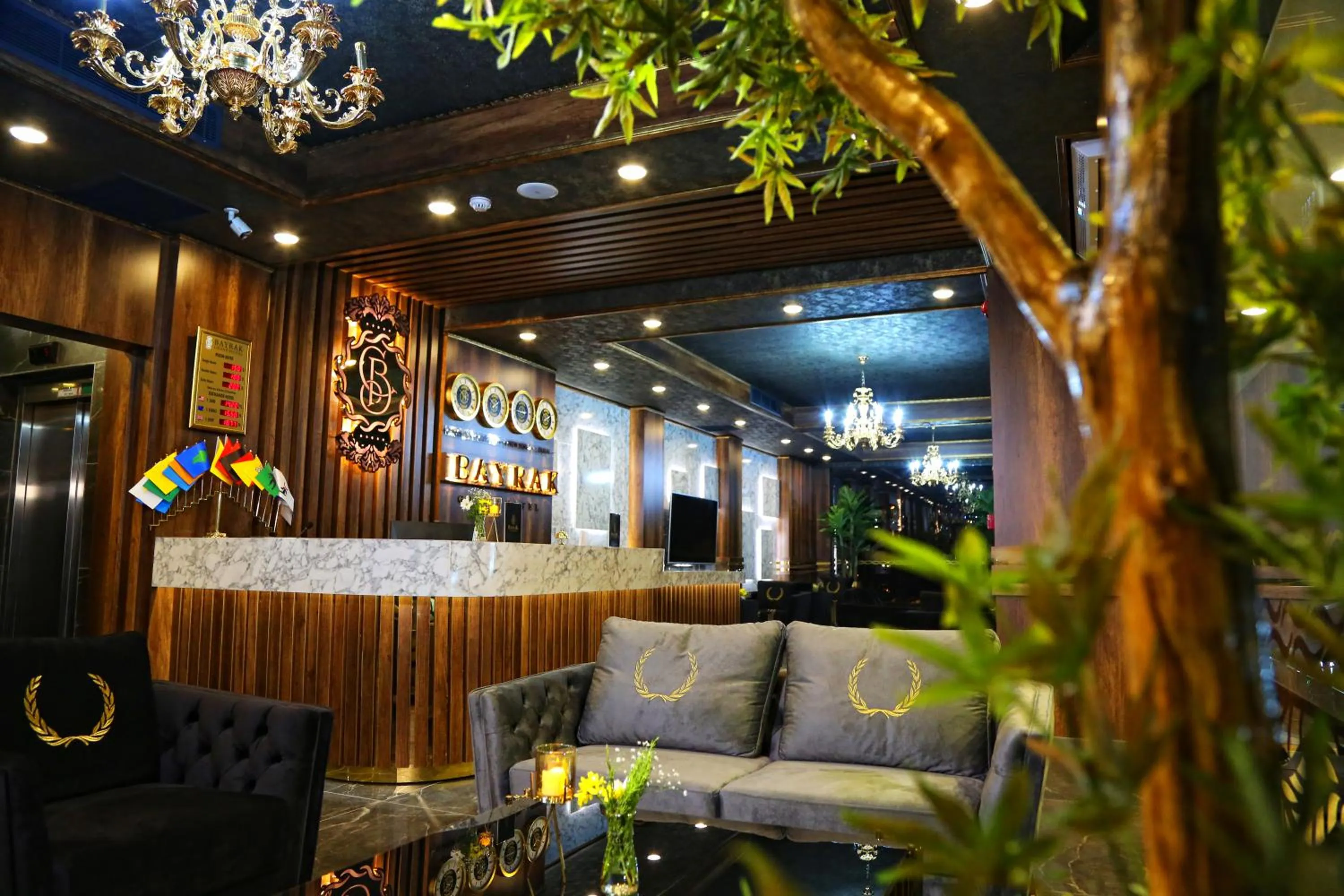 Lobby or reception in Bayrak Grand Hotel