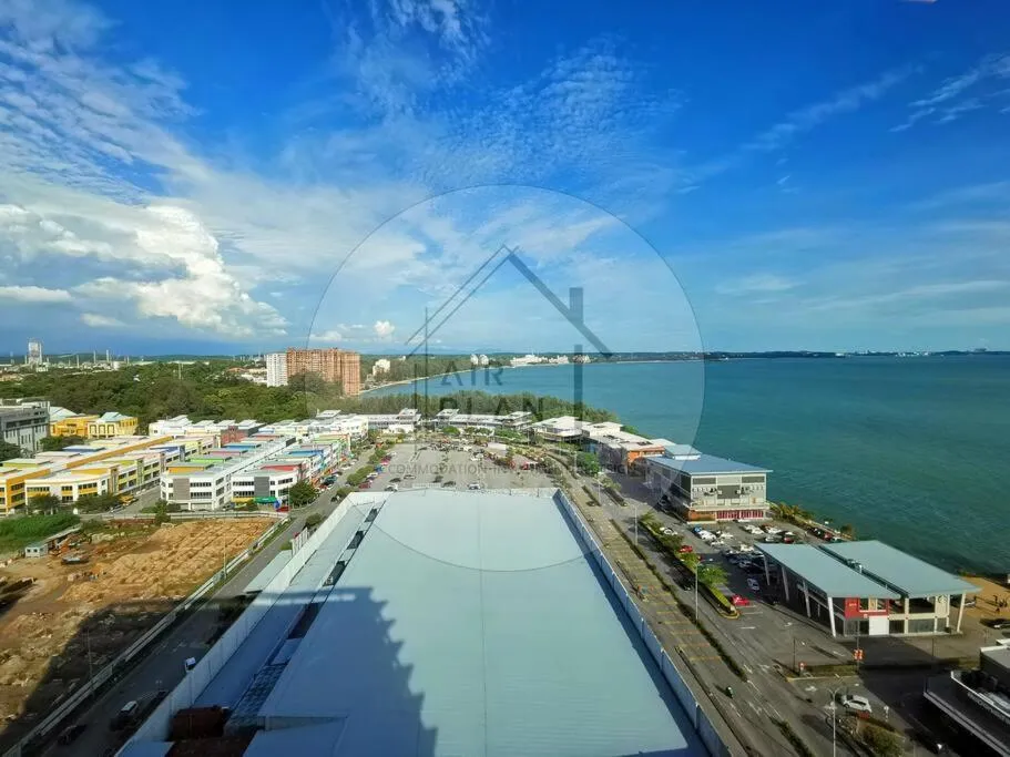 City view in PD D’Wharf Amazing Seaview Suite 9 (Up to 6 Pax)