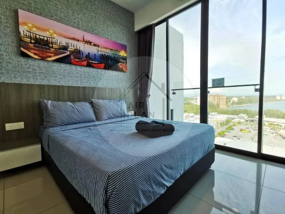 Bed in PD D’Wharf Amazing Seaview Suite 9 (Up to 6 Pax)