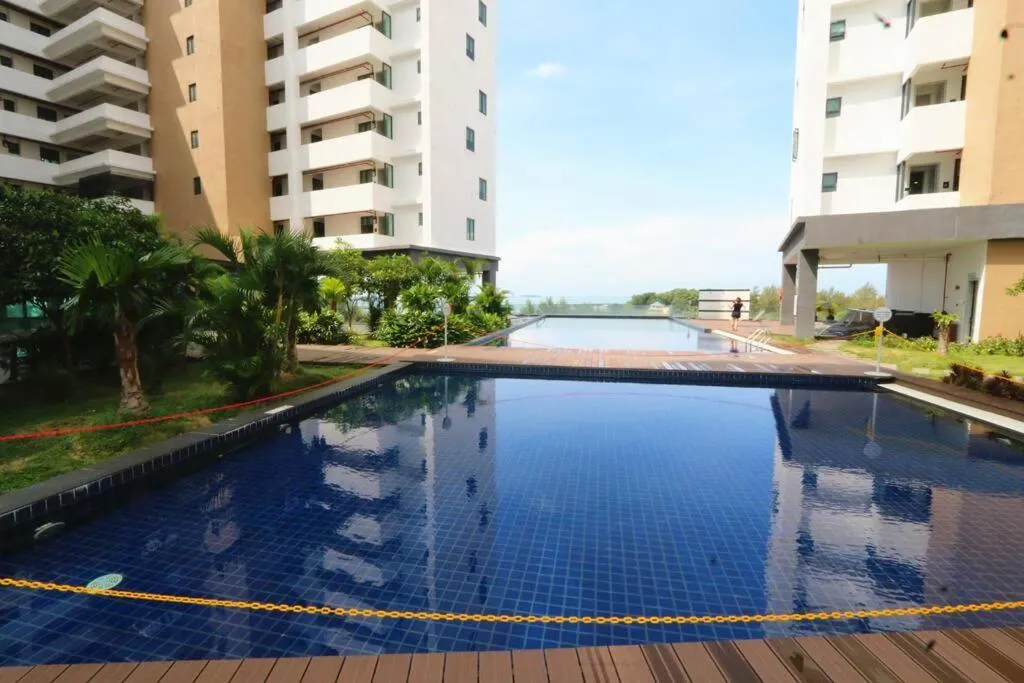 Swimming pool in PD D’Wharf Amazing Seaview Suite 9 (Up to 6 Pax)