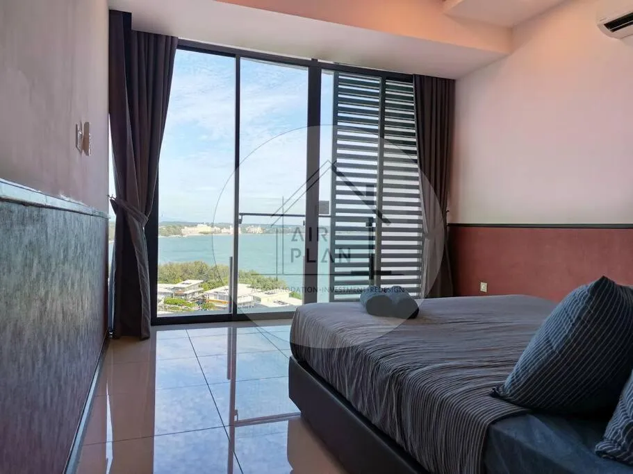 Photo of the whole room, Bed in PD D’Wharf Amazing Seaview Suite 9 (Up to 6 Pax)