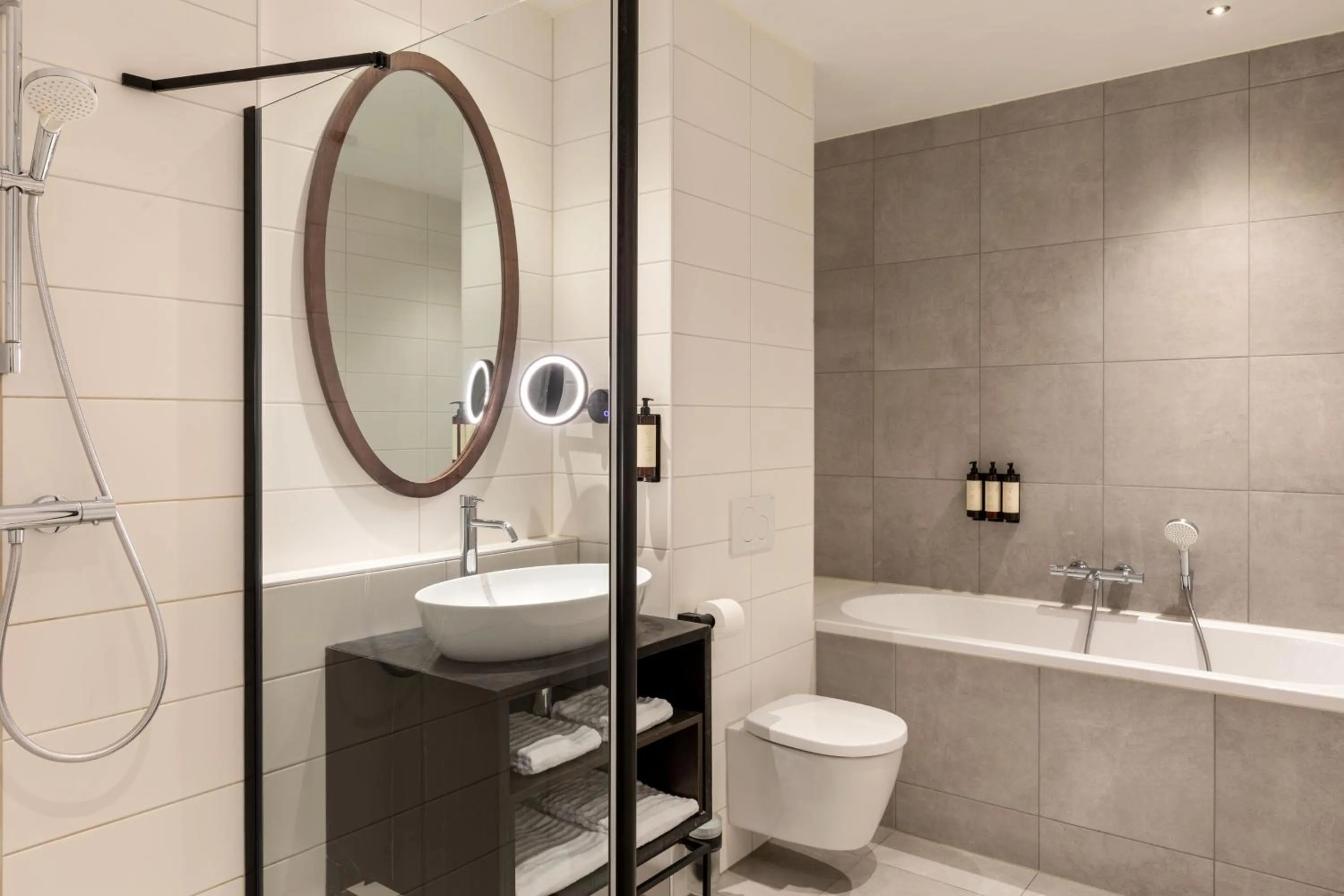 Bathroom in Corendon Amsterdam Schiphol Airport, a Tribute Portfolio Hotel