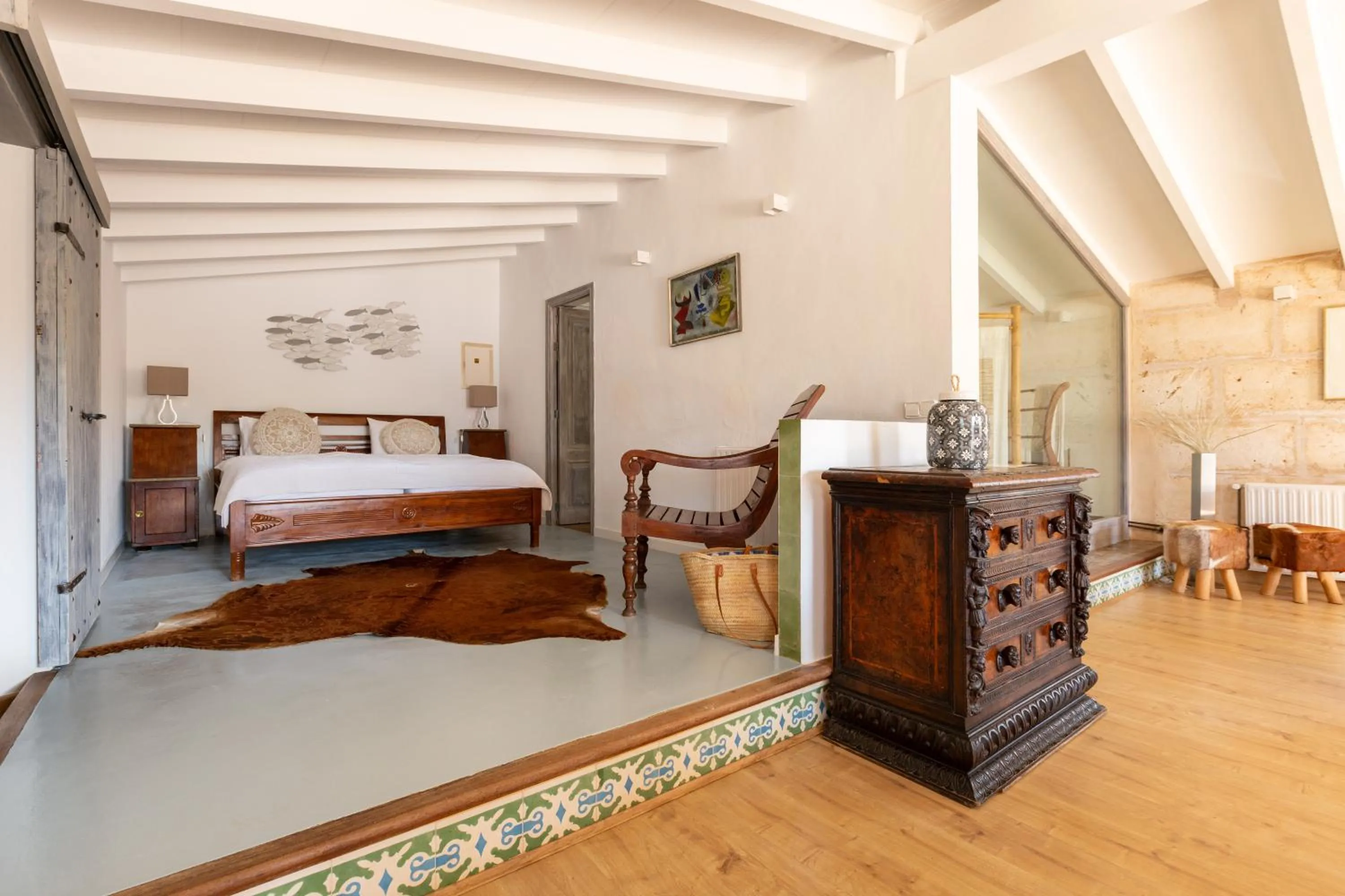 Bed in Finca Amapola - Agrotourismus