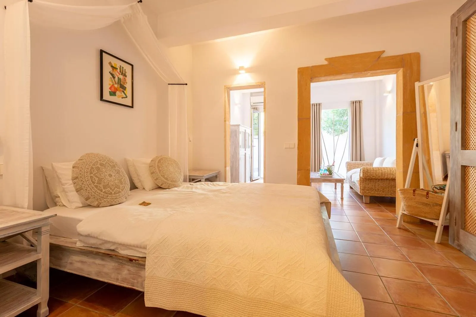 Bed in Finca Amapola - Agrotourismus
