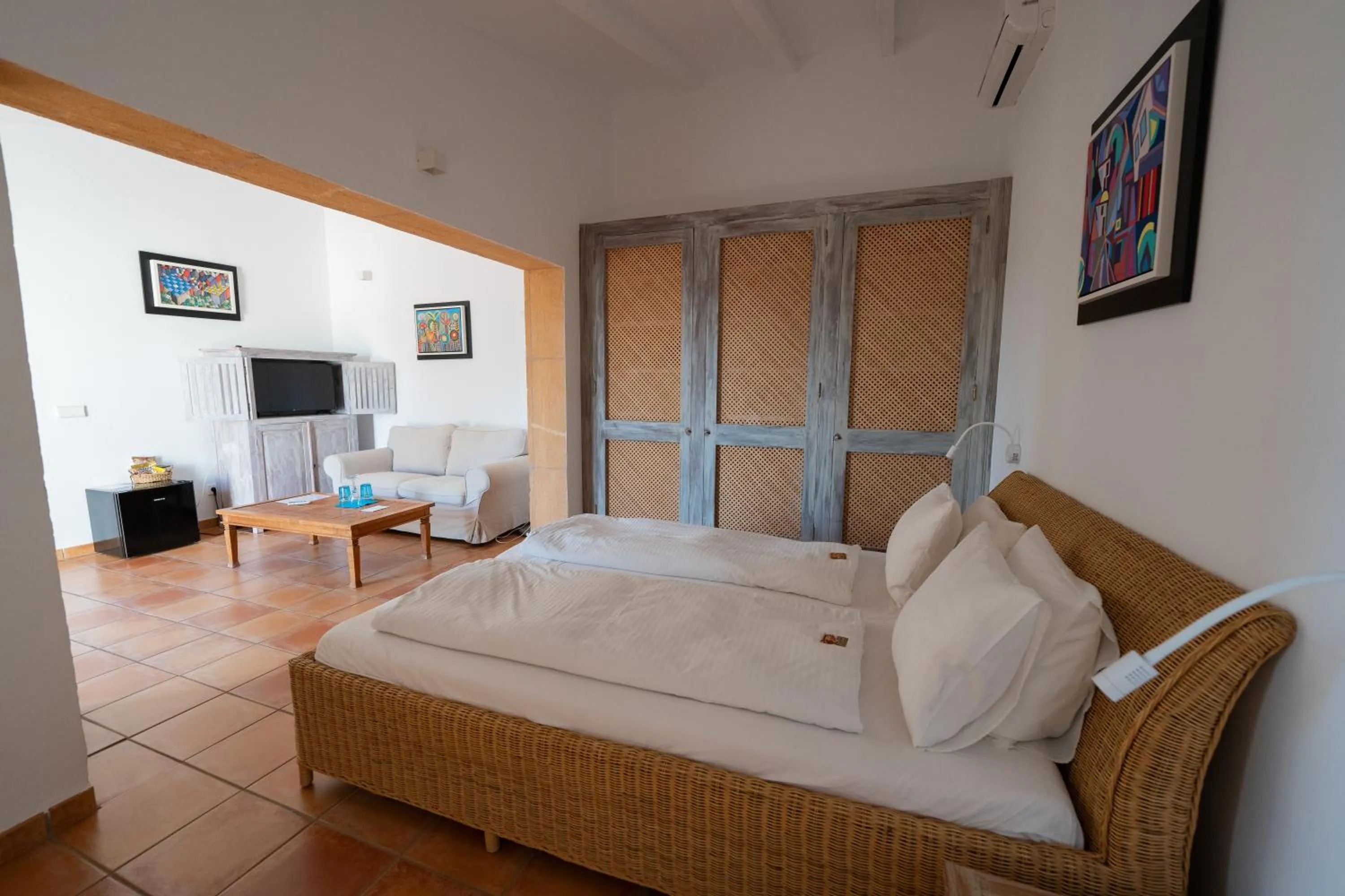 Photo of the whole room, Bed in Finca Amapola - Agrotourismus